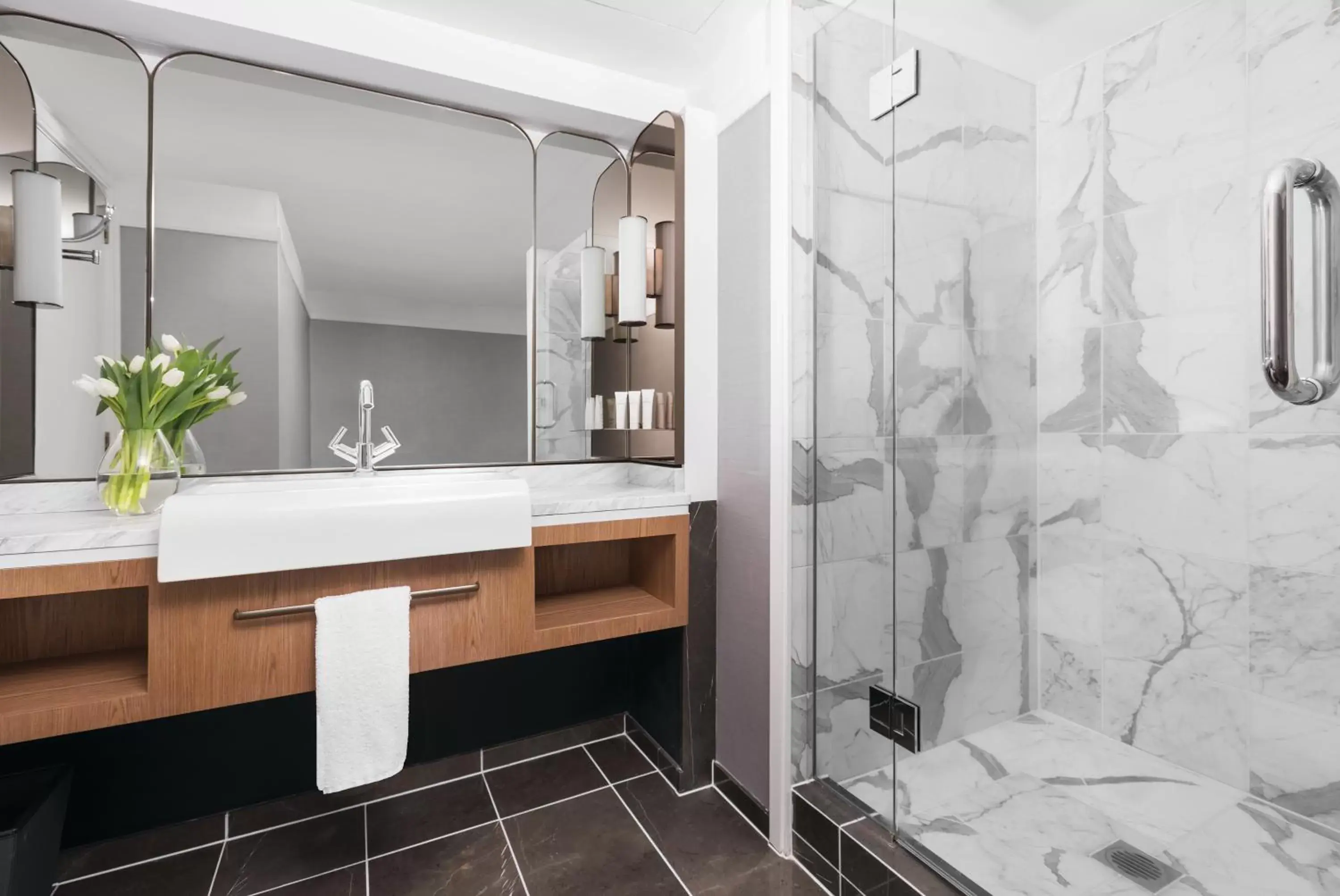 Shower, Bathroom in Cordis, Auckland by Langham Hospitality Group