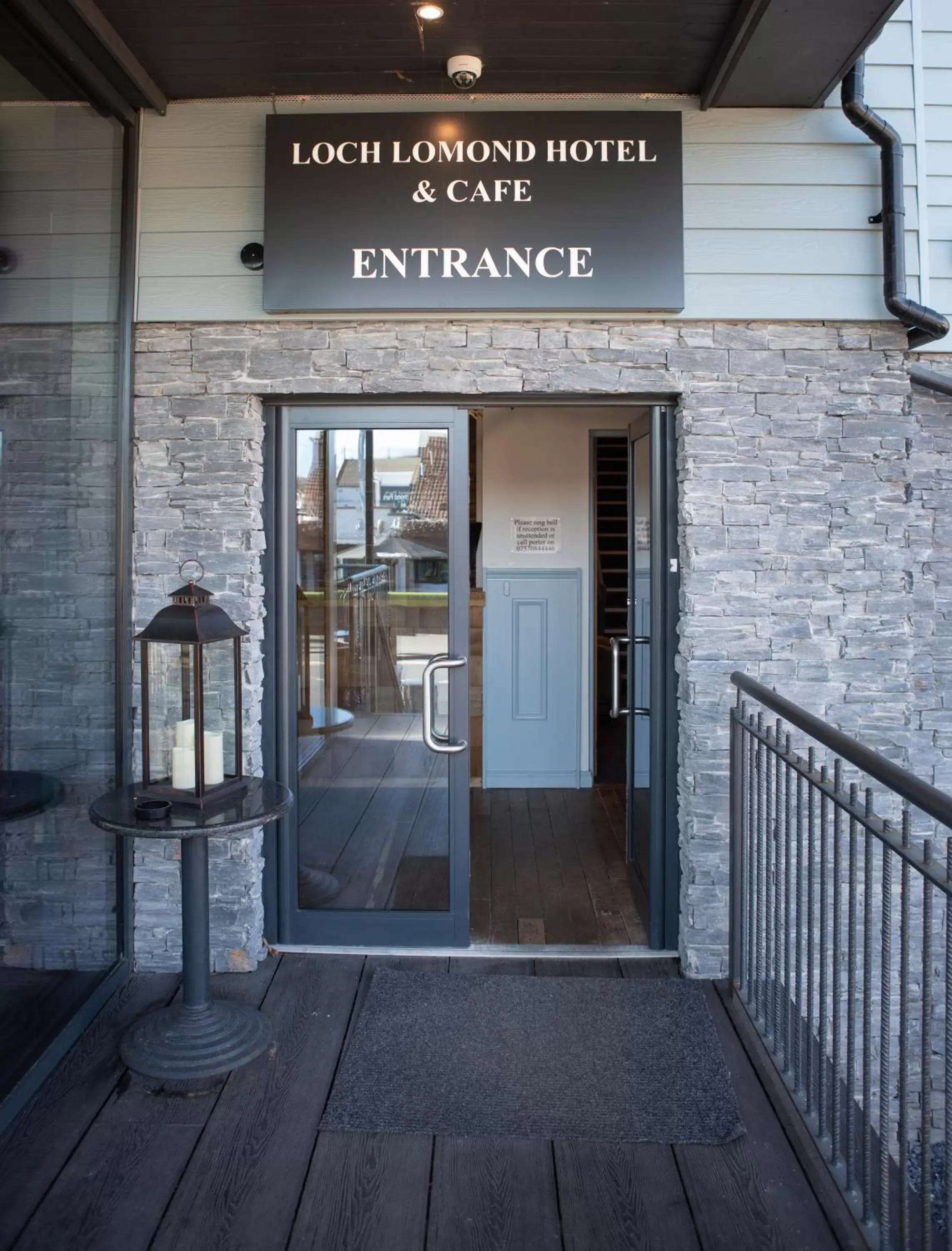 Facade/entrance in Loch Lomond Hotel