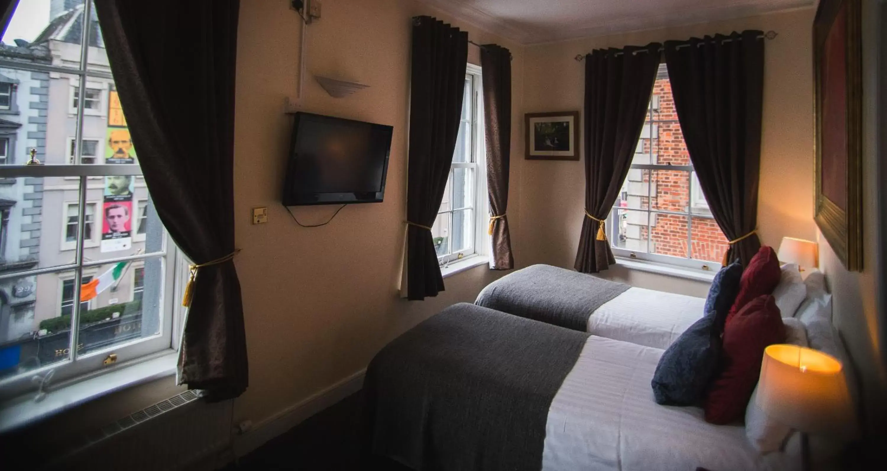 Bed in Dublin Citi Hotel of Temple Bar Bed in Dublin Citi Hotel of Temple Bar