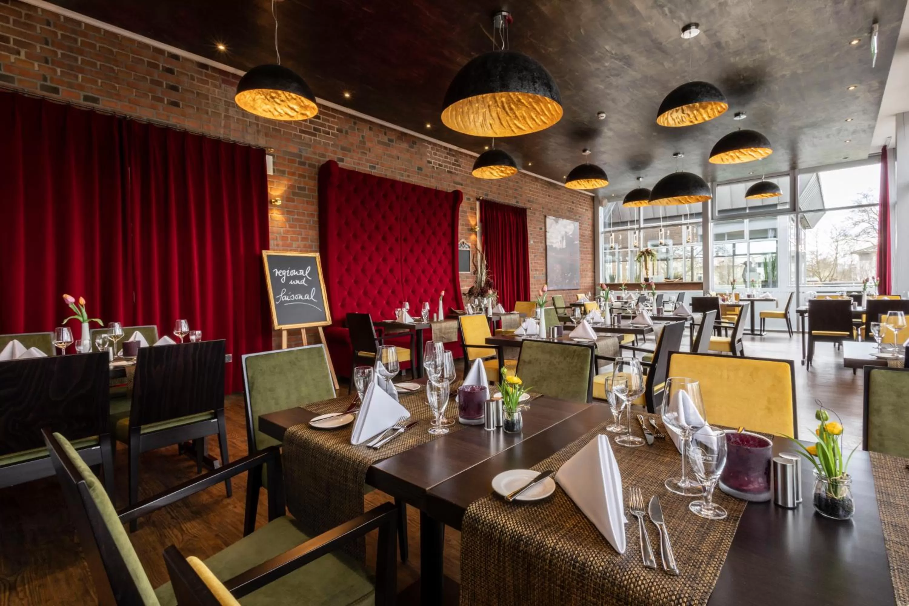 Restaurant/places to eat in Hotel am Schlosspark