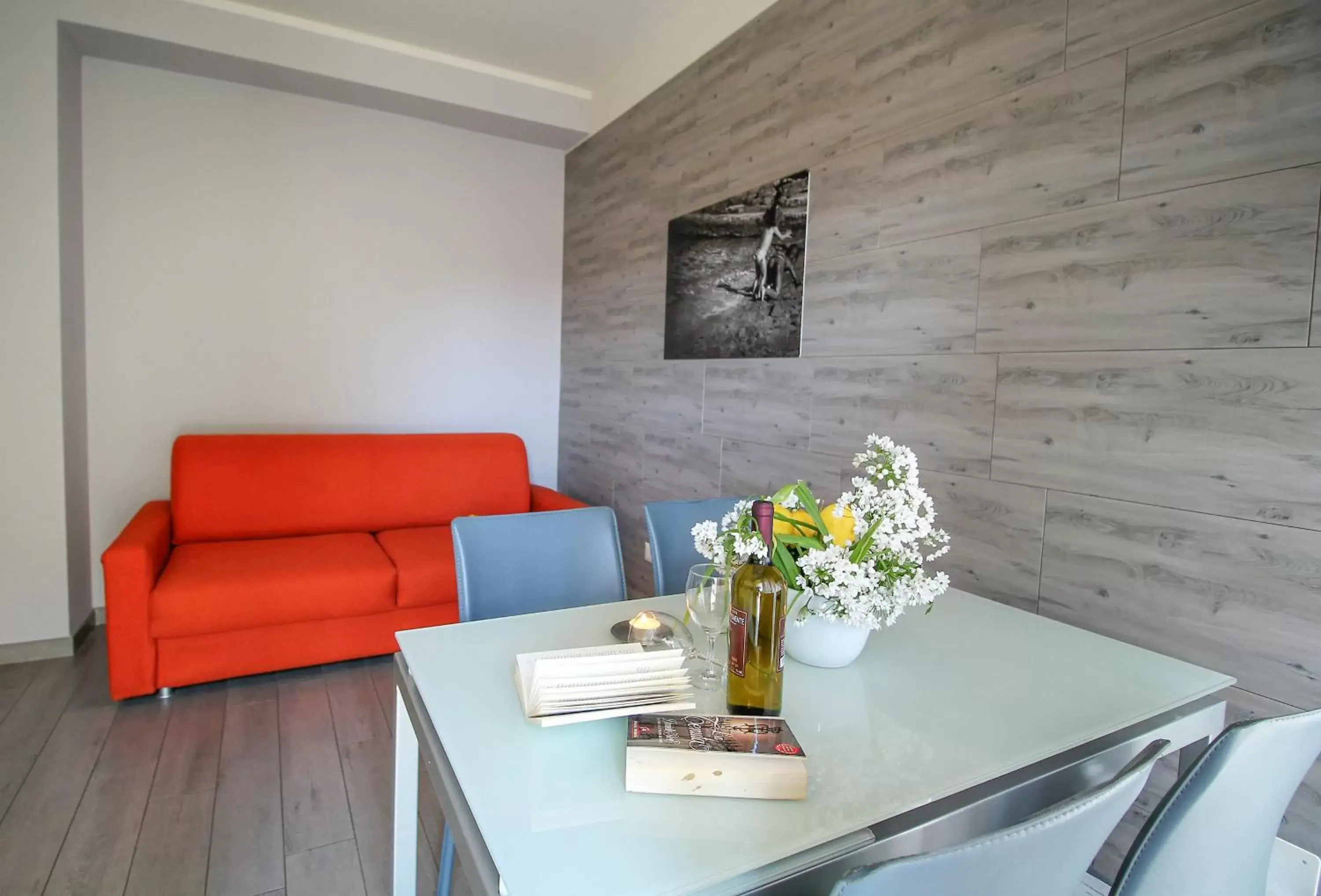 Living room, Dining Area in Residence Felice