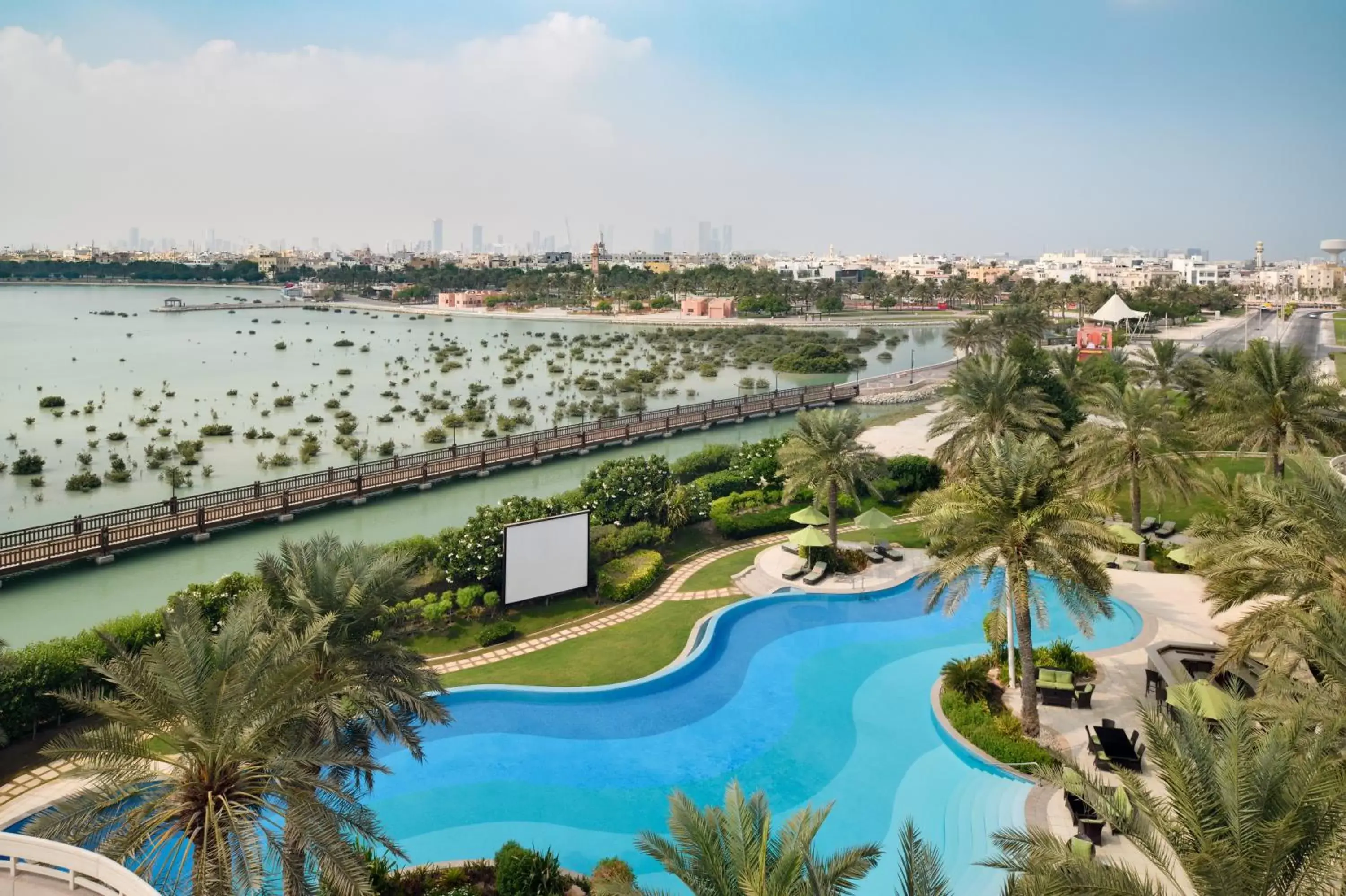 View (from property/room), Pool View in Mövenpick Hotel Bahrain