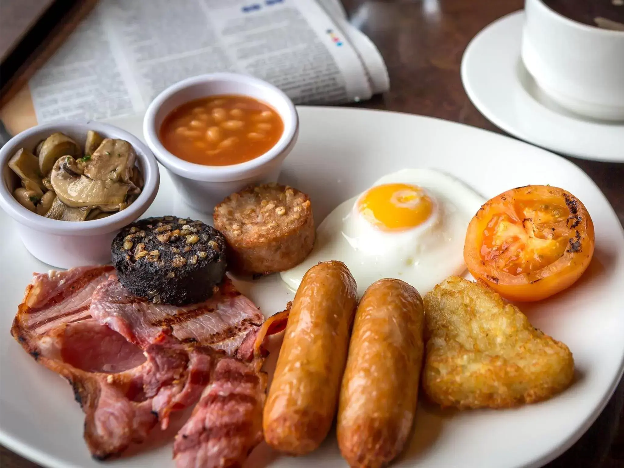 English/Irish breakfast in Forster Court Hotel
