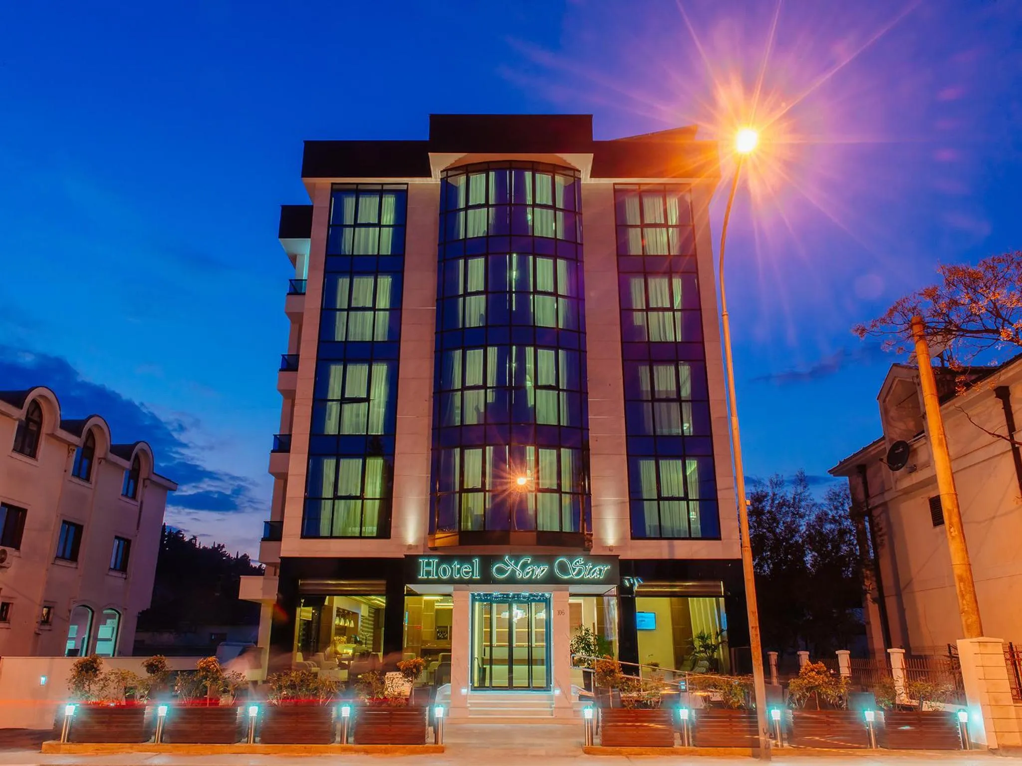 Facade/entrance in Hotel New Star