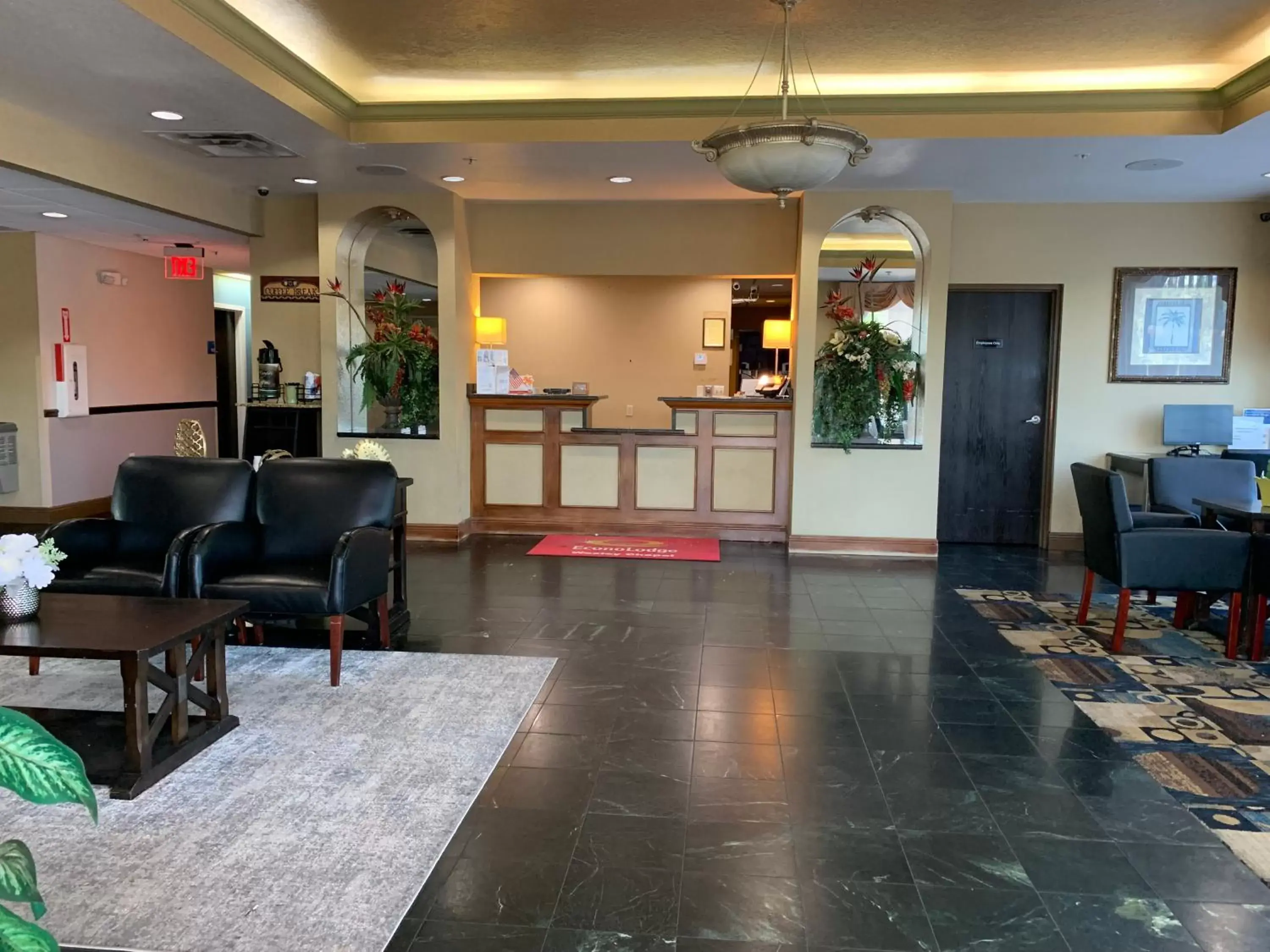Lobby or reception, Lobby/Reception in Econolodge Wesley Chapel