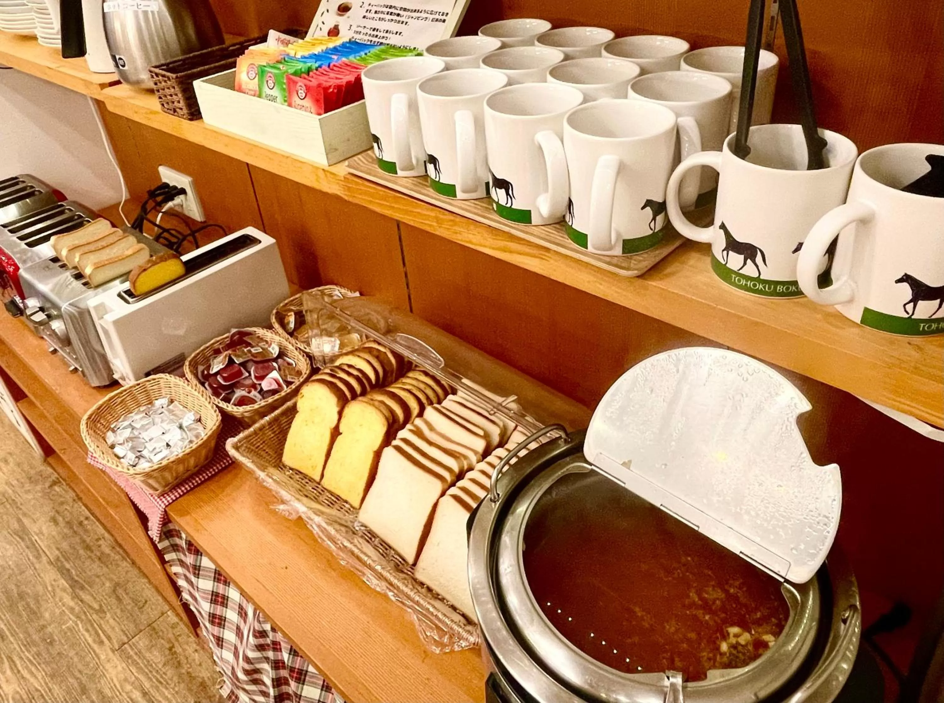 Breakfast in Sakura Hotel Nippori