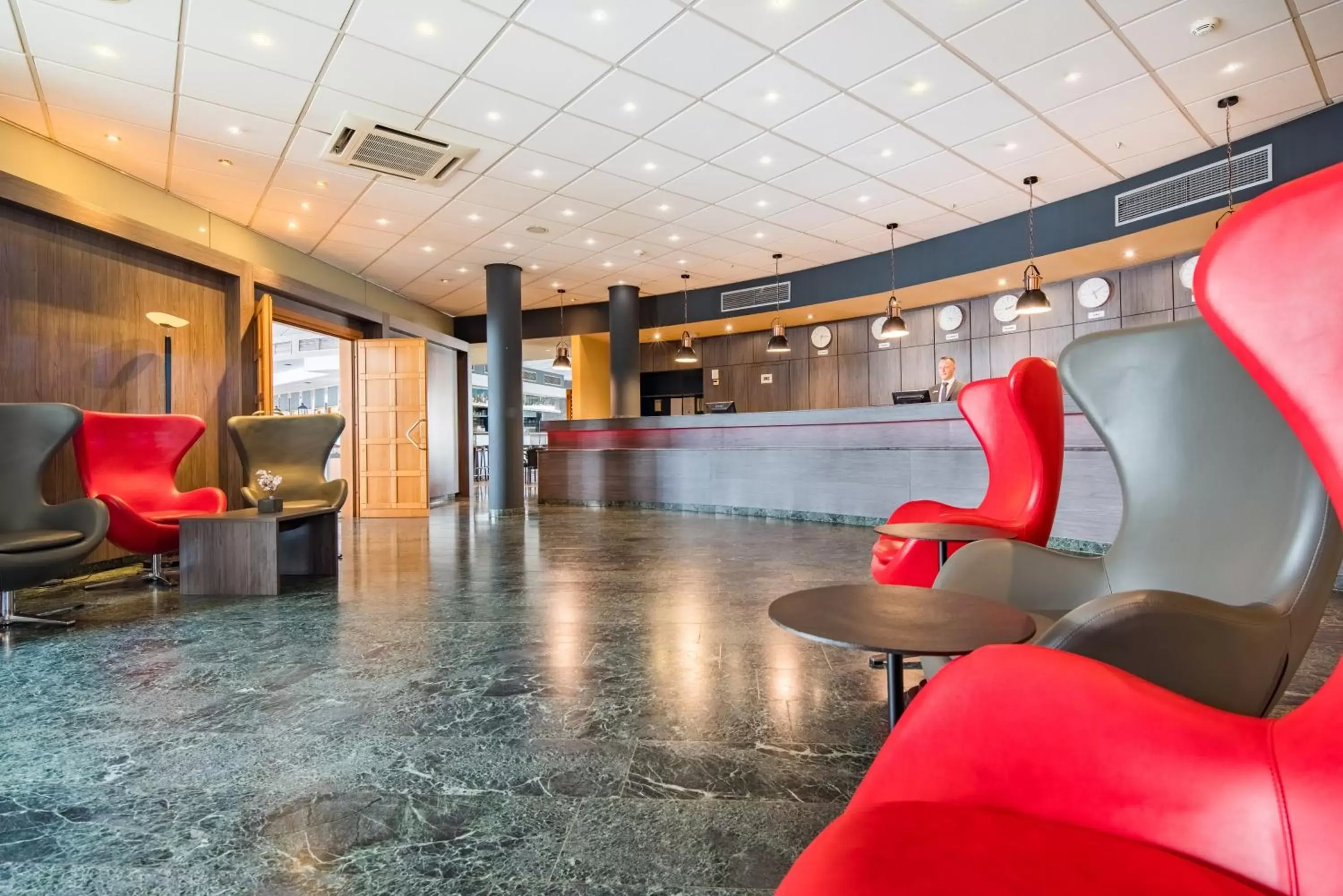 Lobby or reception, Lobby/Reception in Amedia Frankfurt Airport, Trademark Collection by Wyndham