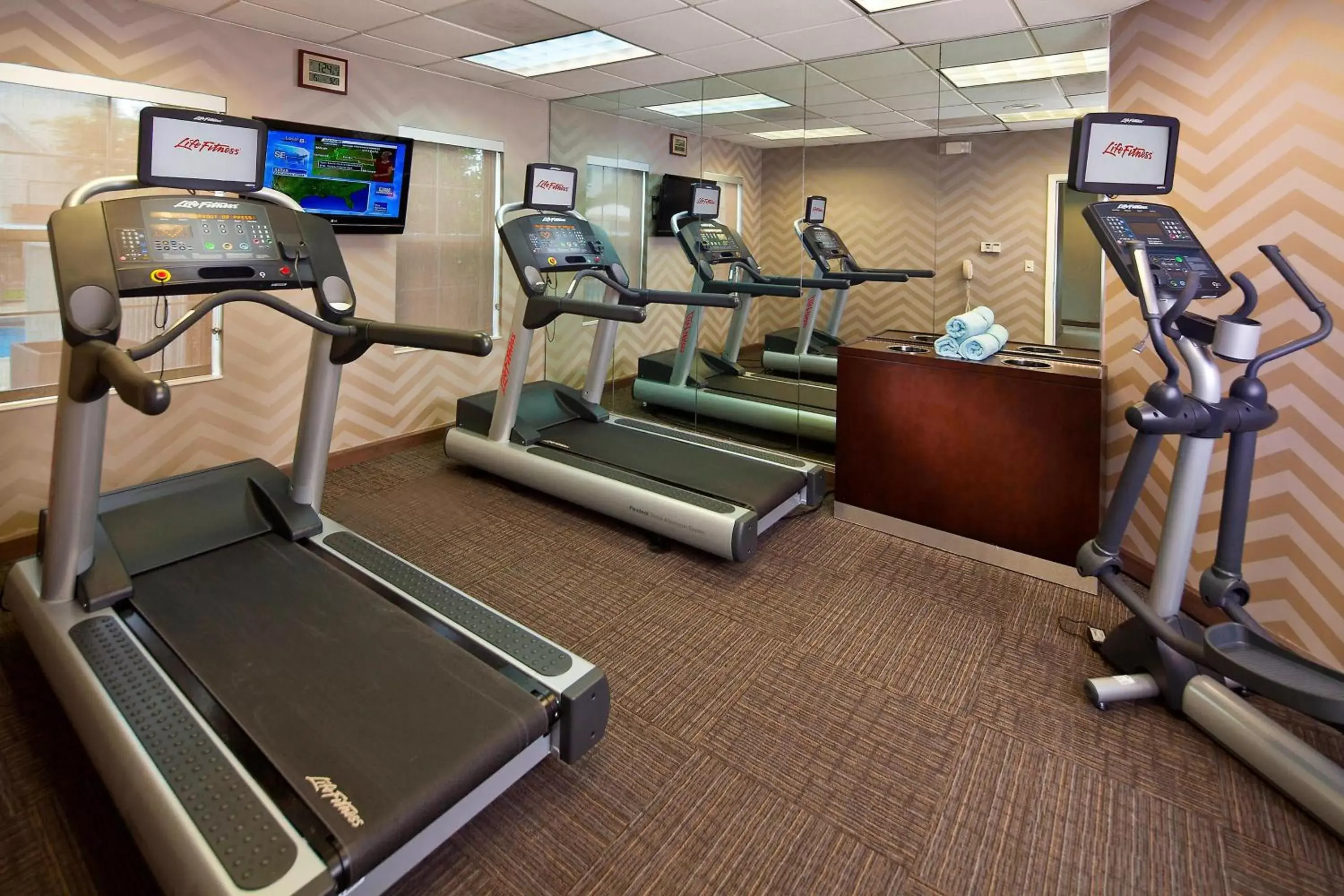 Fitness centre/facilities, Fitness Center/Facilities in Residence Inn Baton Rouge Siegen