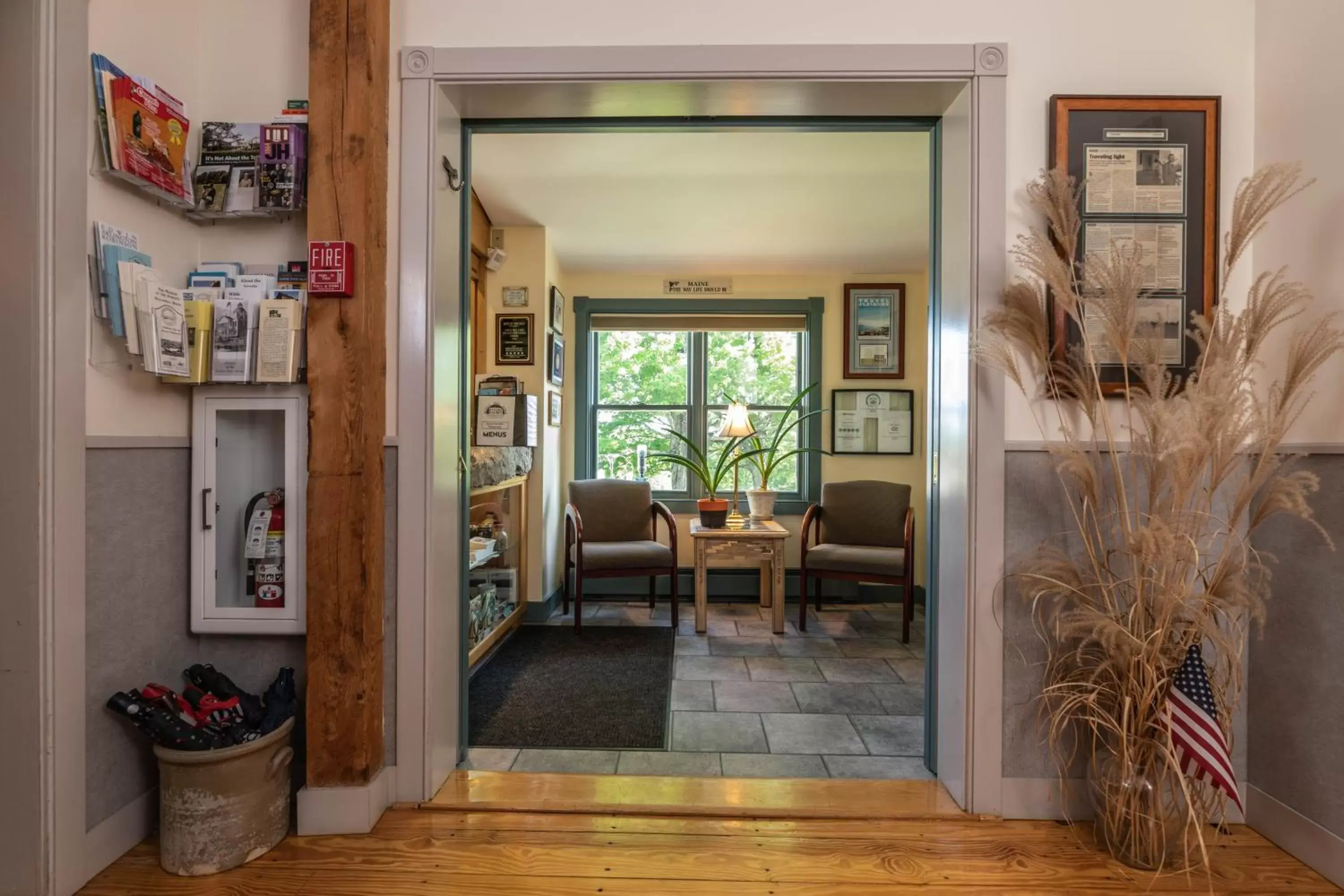 Lobby or reception in Maple Hill Farm Inn