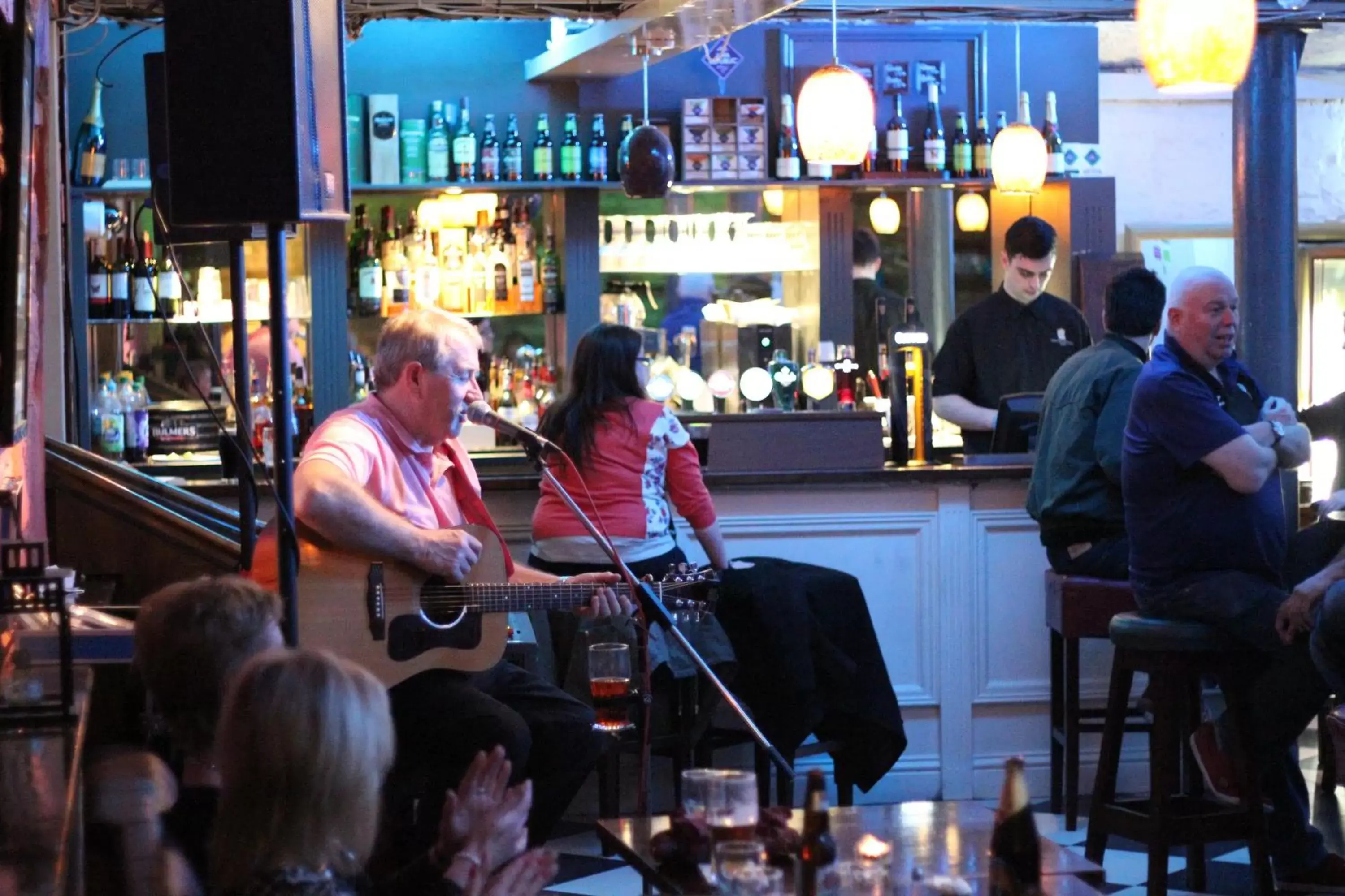 Evening entertainment in The Castle Hotel