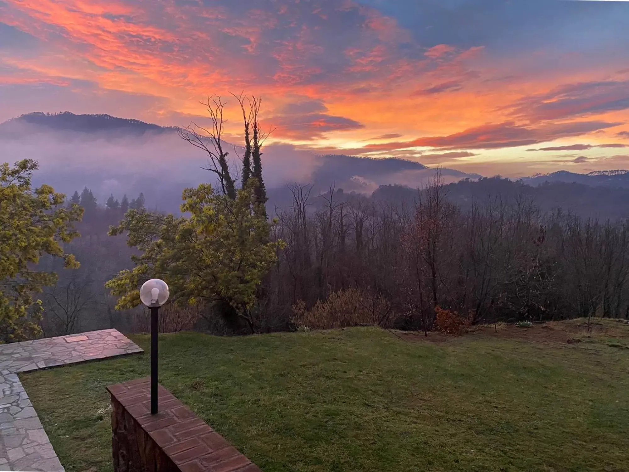 Natural landscape in La Casa del Sole