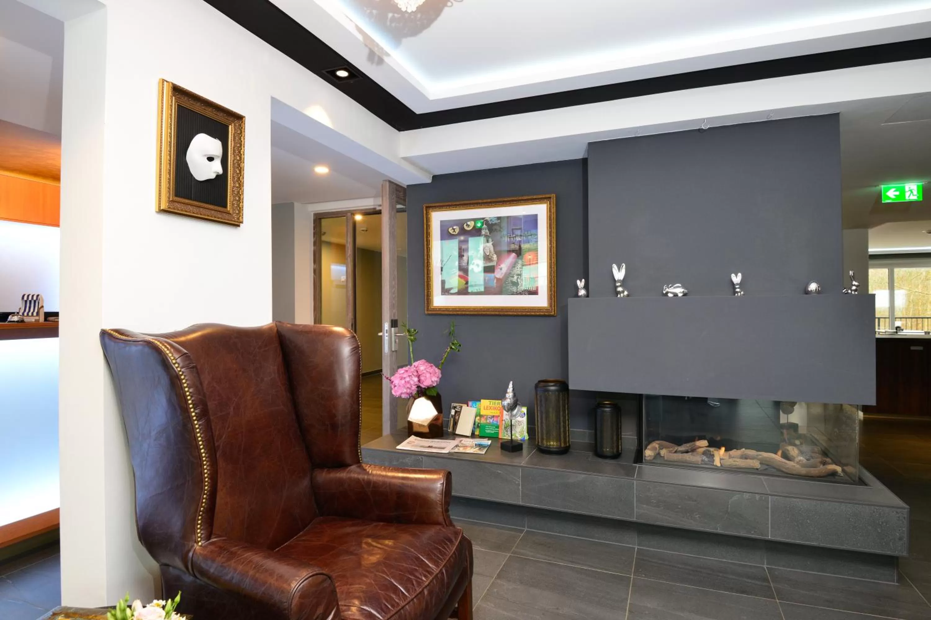 Lobby or reception in Parkhotel Residenz