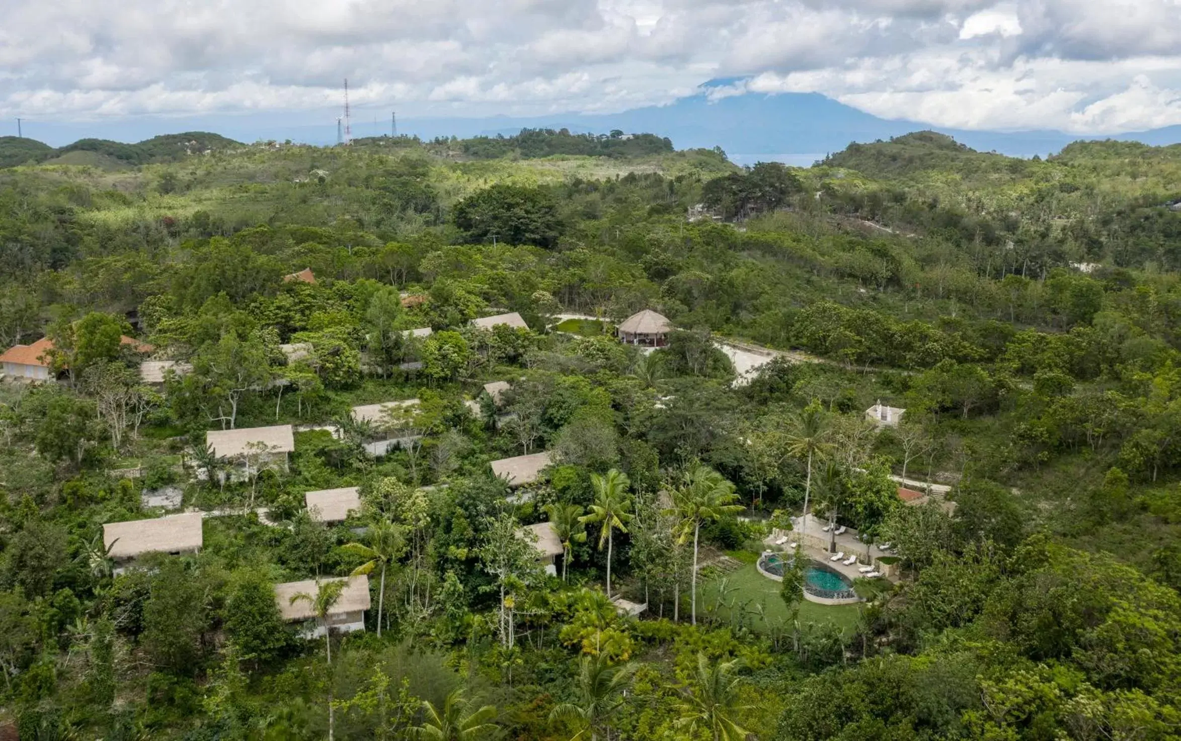 Bird's eye view, Bird's-eye View in The Mesare Eco Resort