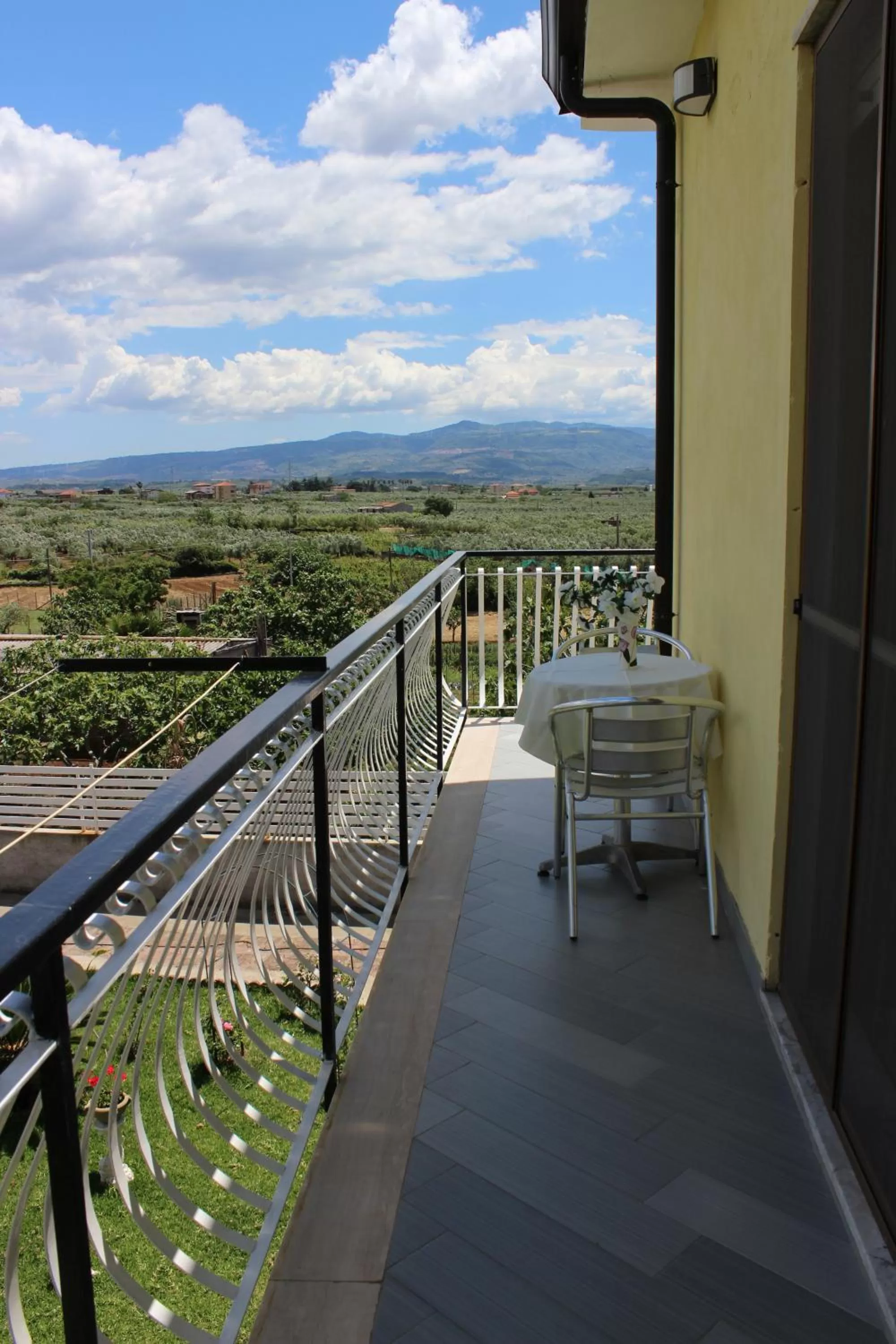 Balcony/Terrace in B&B La Vigna
