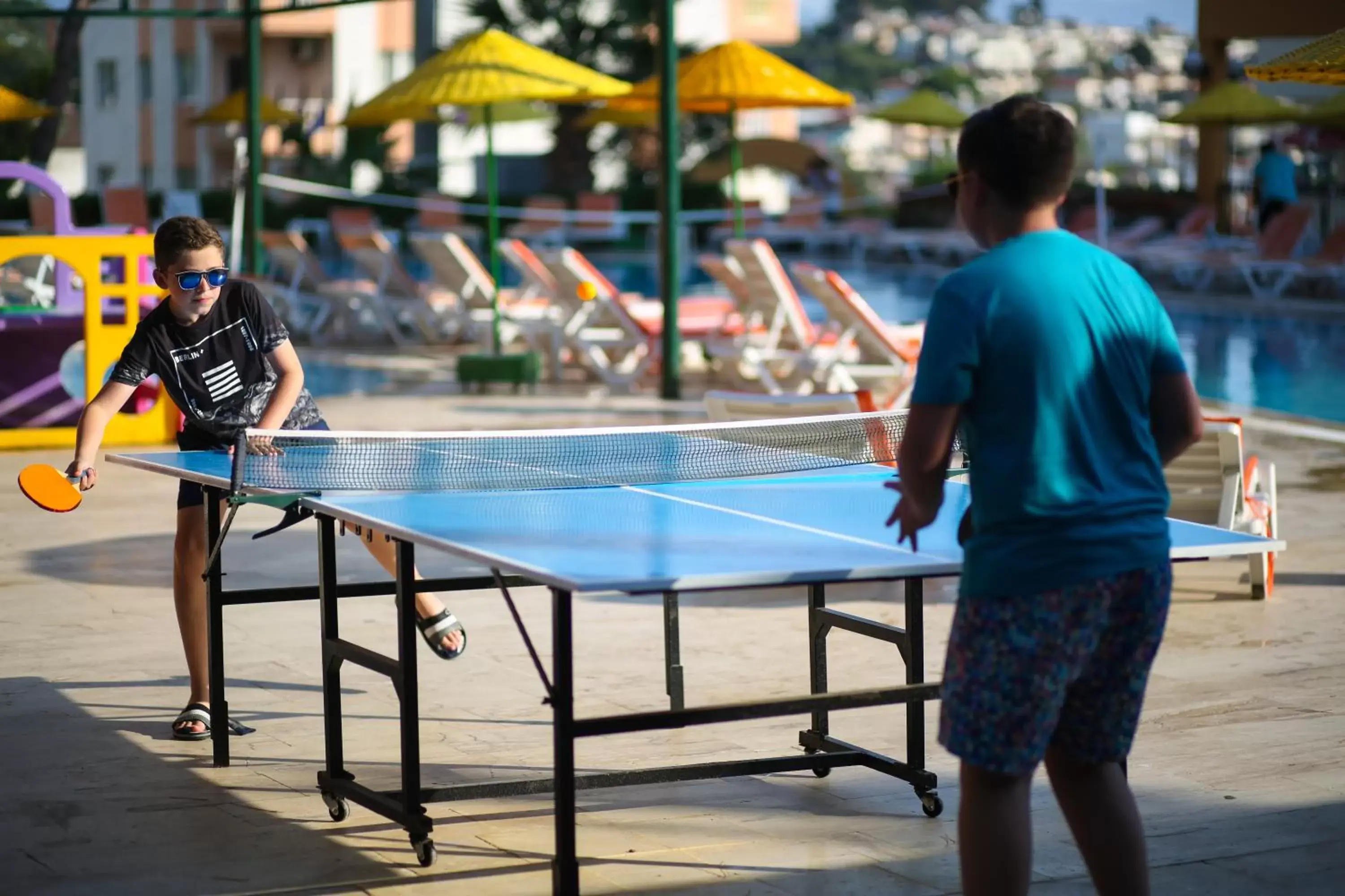 Activities, Table Tennis in Tuntas Family Suites Kusadasi