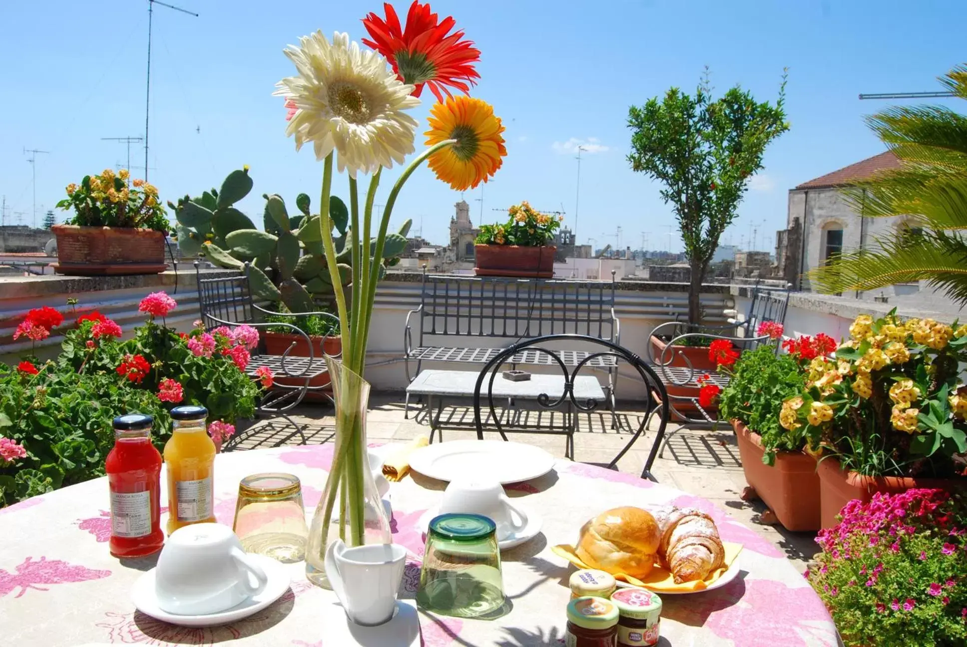 Balcony/Terrace in B&B Corte Barocca