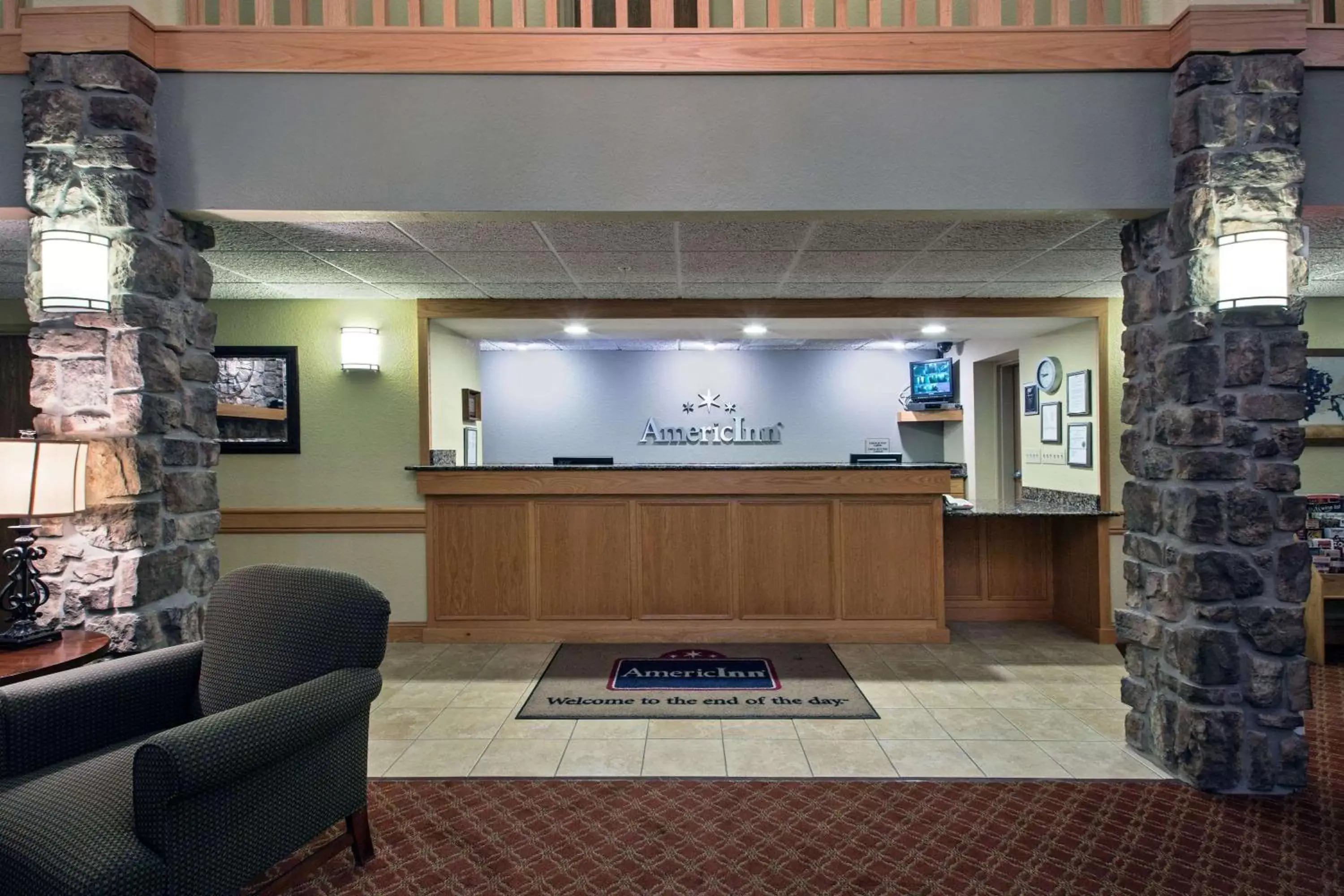 Lobby or reception, Lobby/Reception in AmericInn by Wyndham Newton