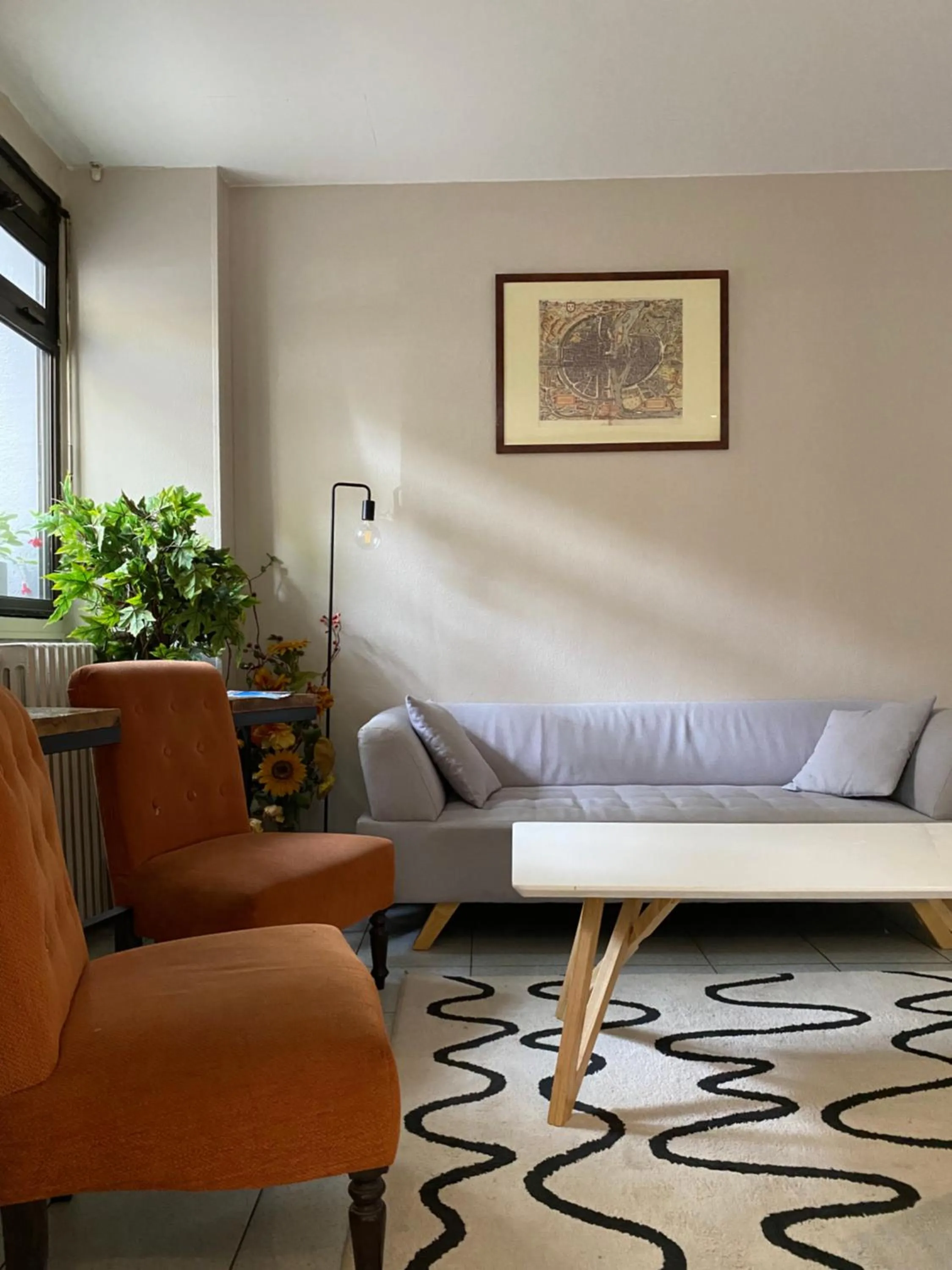 Living room in Timhotel Boulogne Rives de Seine