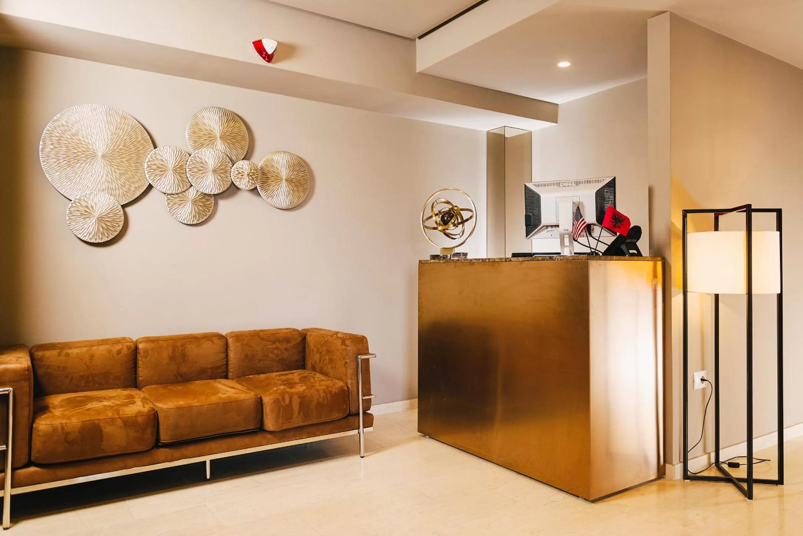 Lobby or reception in Hotel Egnatia