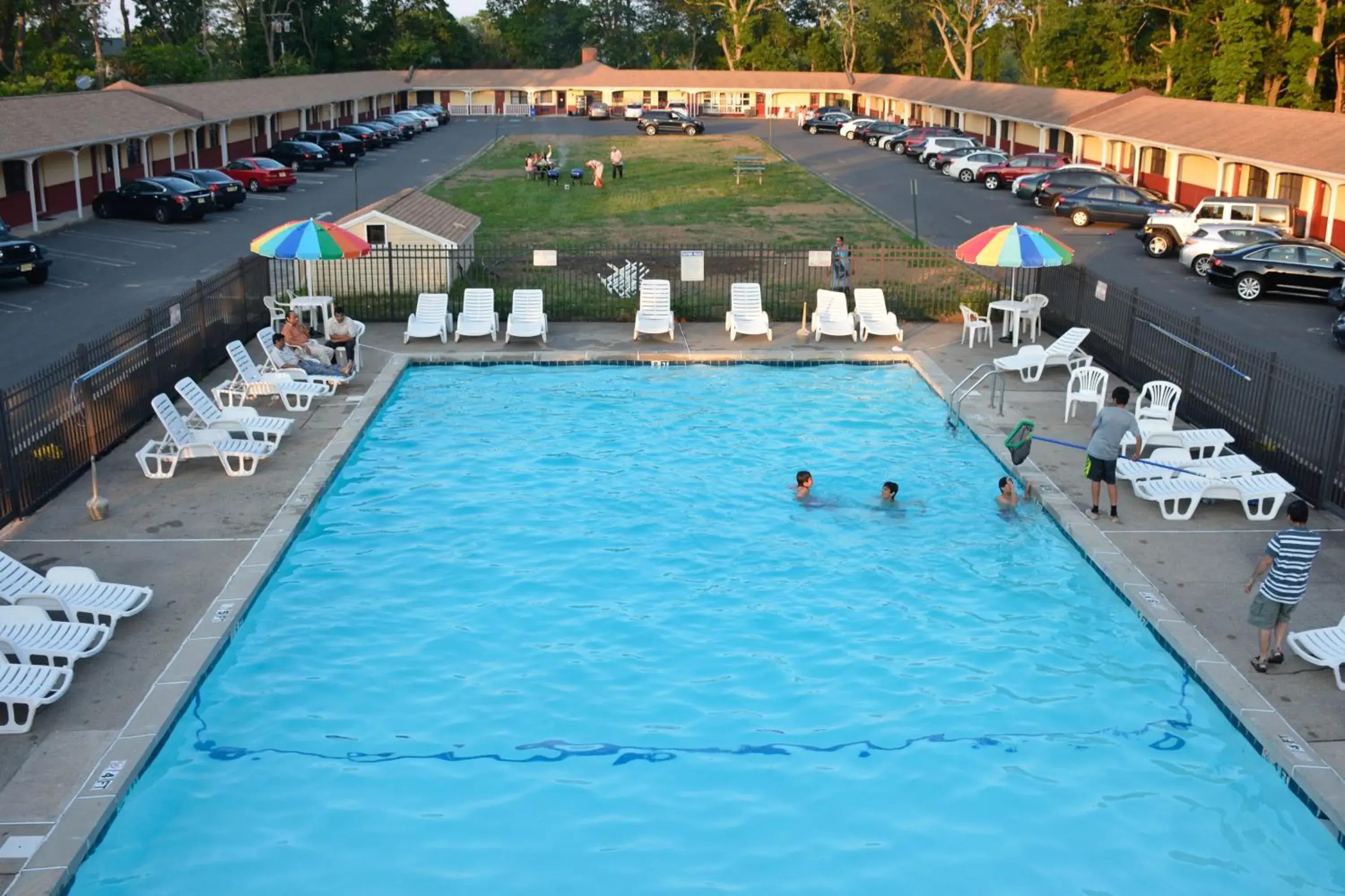 Swimming Pool in Atlantic Inn and Suites - Wall Township