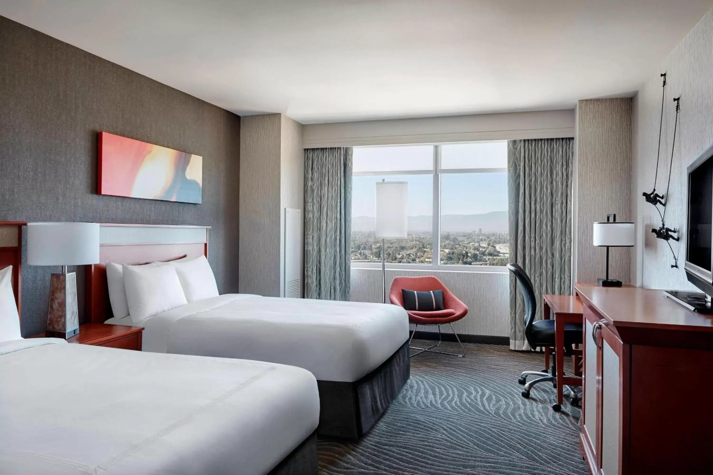 Photo of the whole room in San Jose Marriott