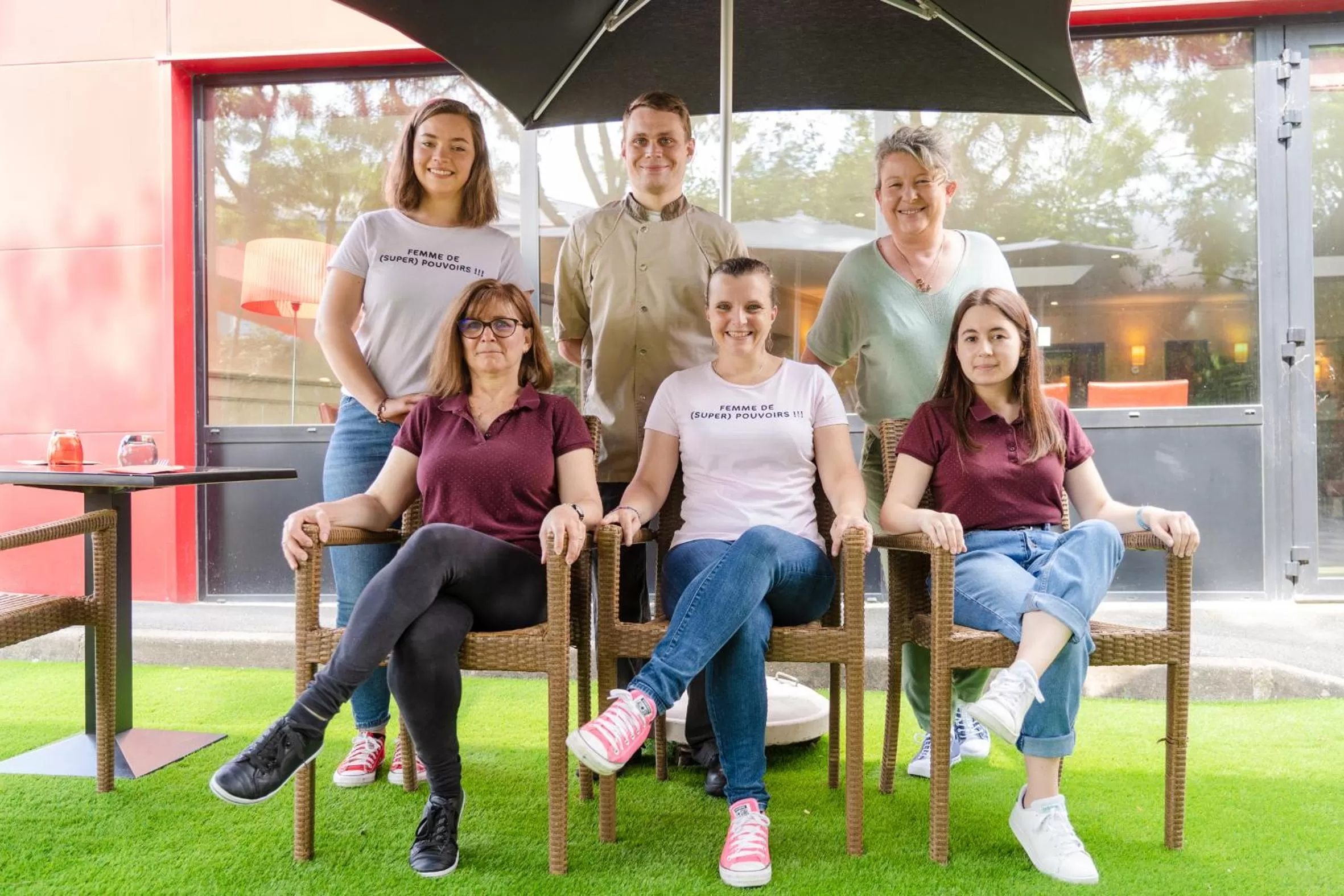 Property building in Brit Hotel Essentiel Cholet