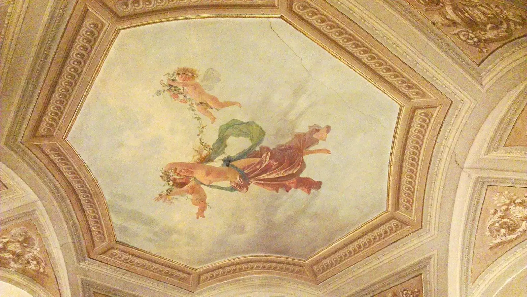 Lobby or reception in Hotel Vasari
