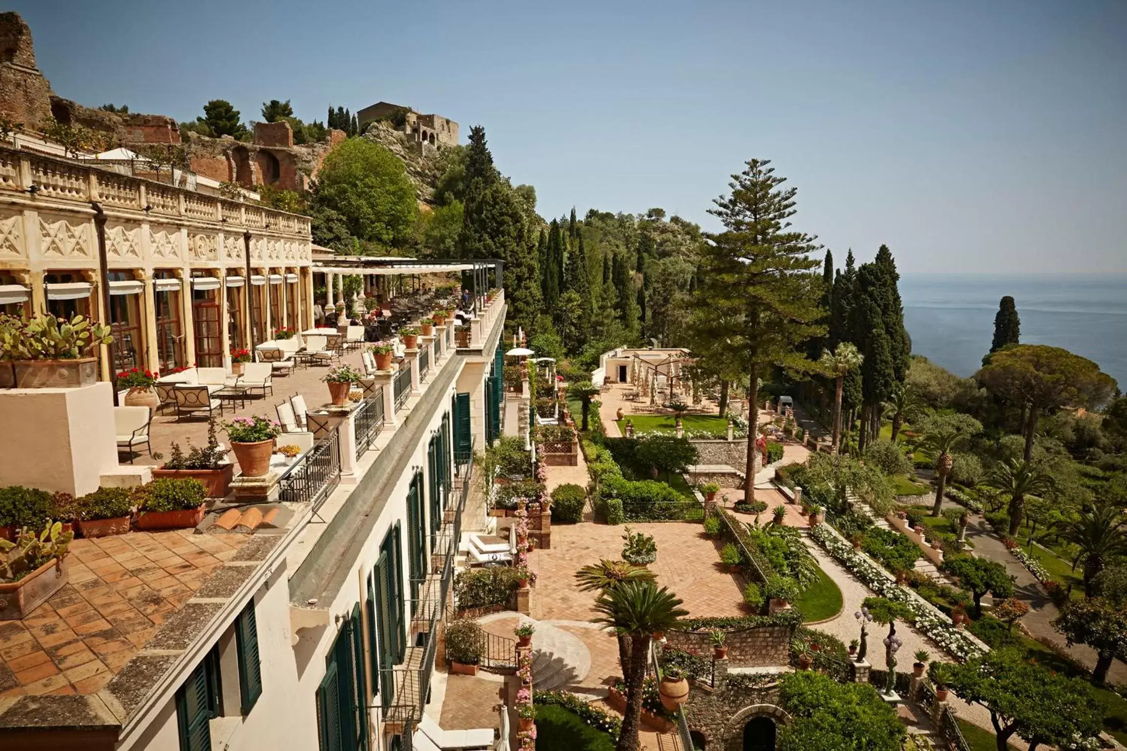 Garden in Grand Hotel Timeo, A Belmond Hotel, Taormina