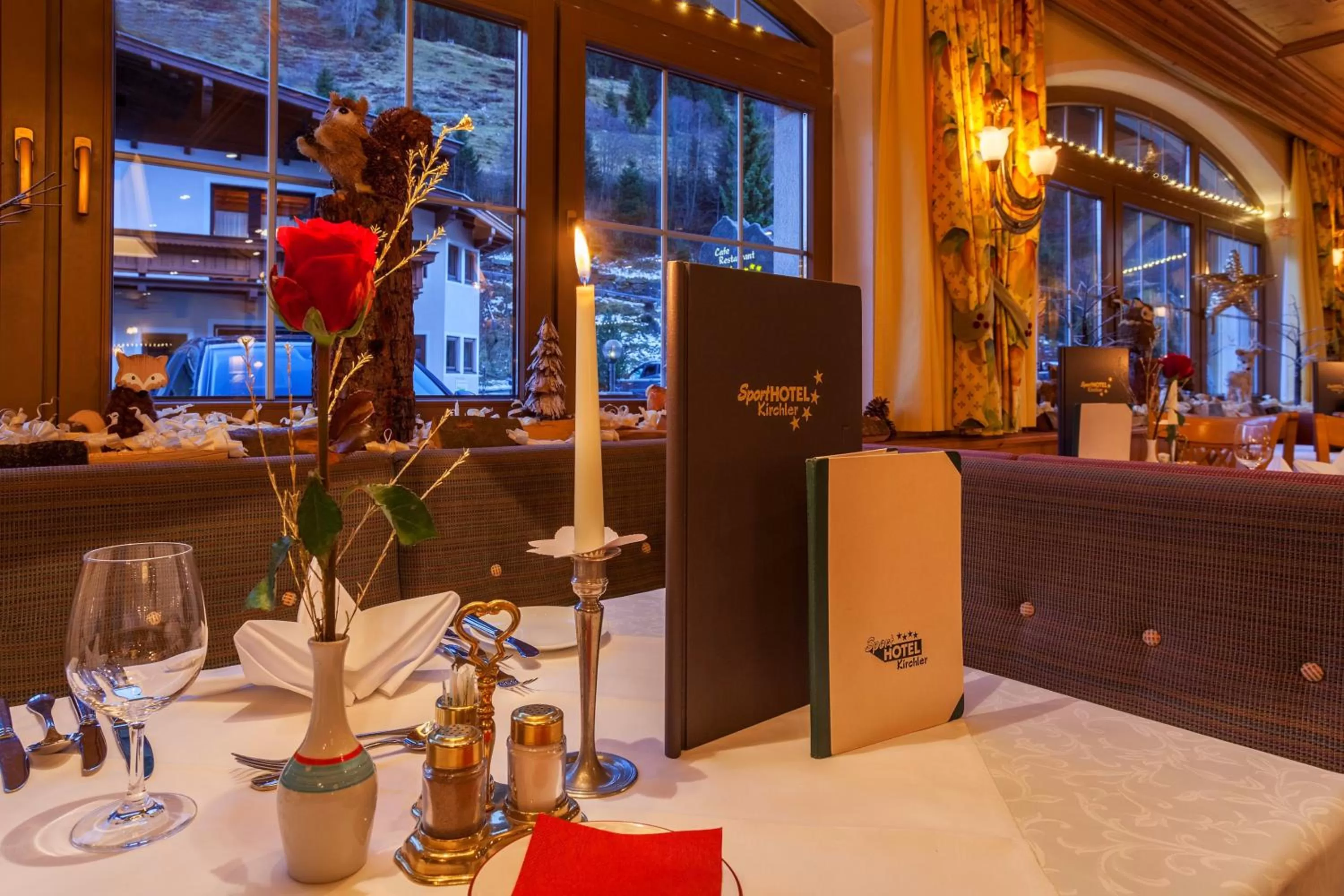 Restaurant/places to eat in Sporthotel Kirchler