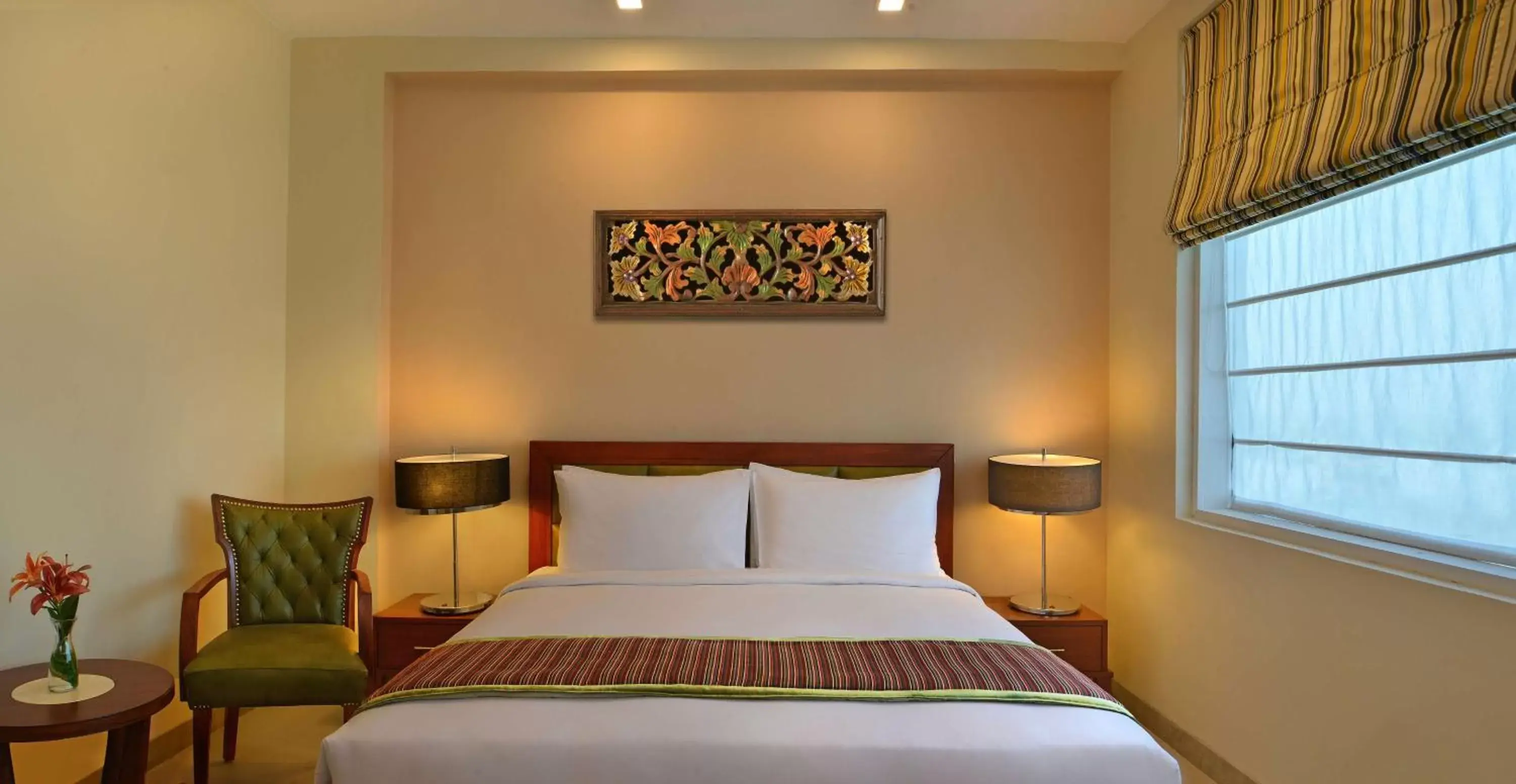 Photo of the whole room, Bed in Park Inn By Radisson Amritsar Airport