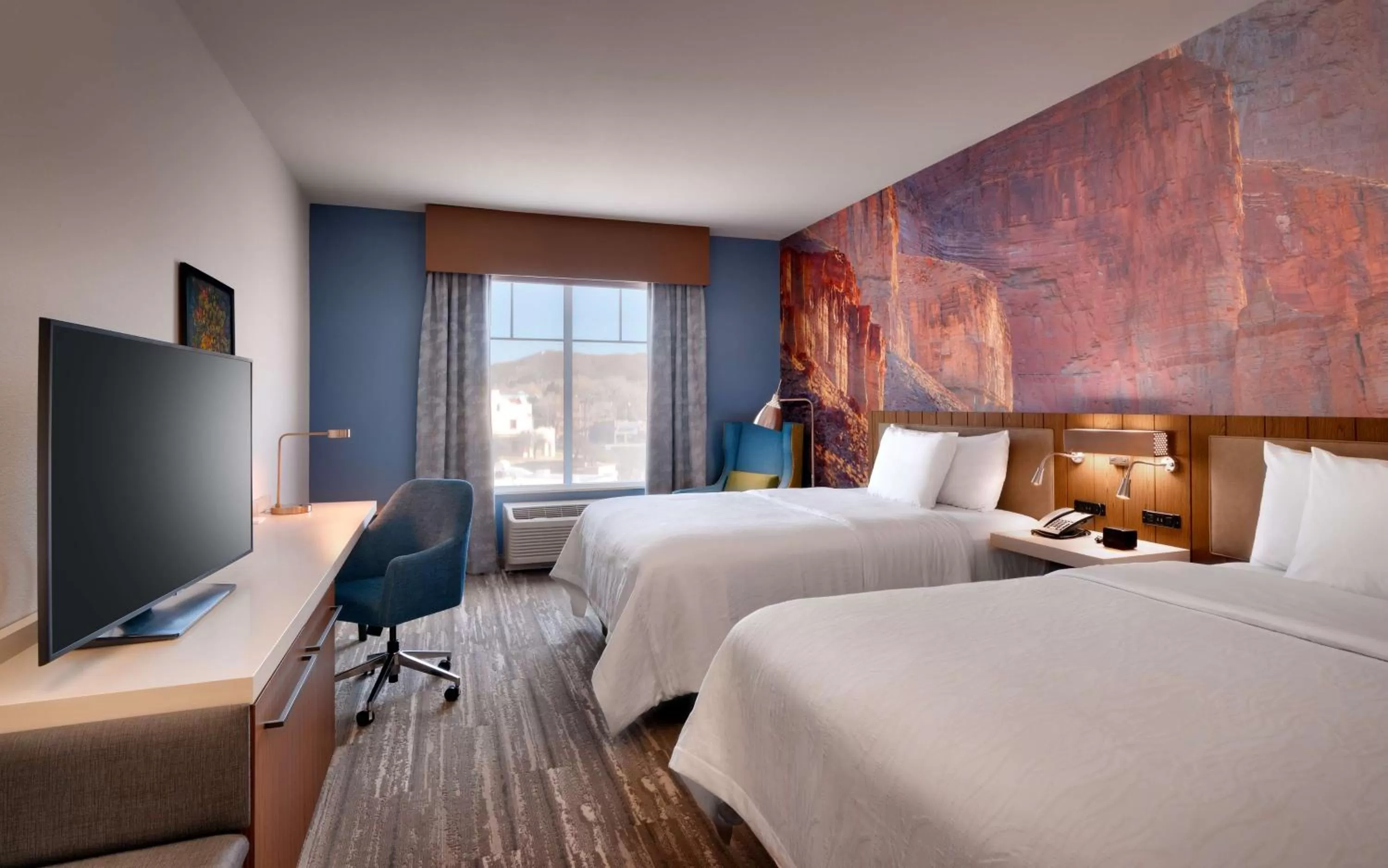 Bedroom, Bed in Hilton Garden Inn Prescott Downtown, Az