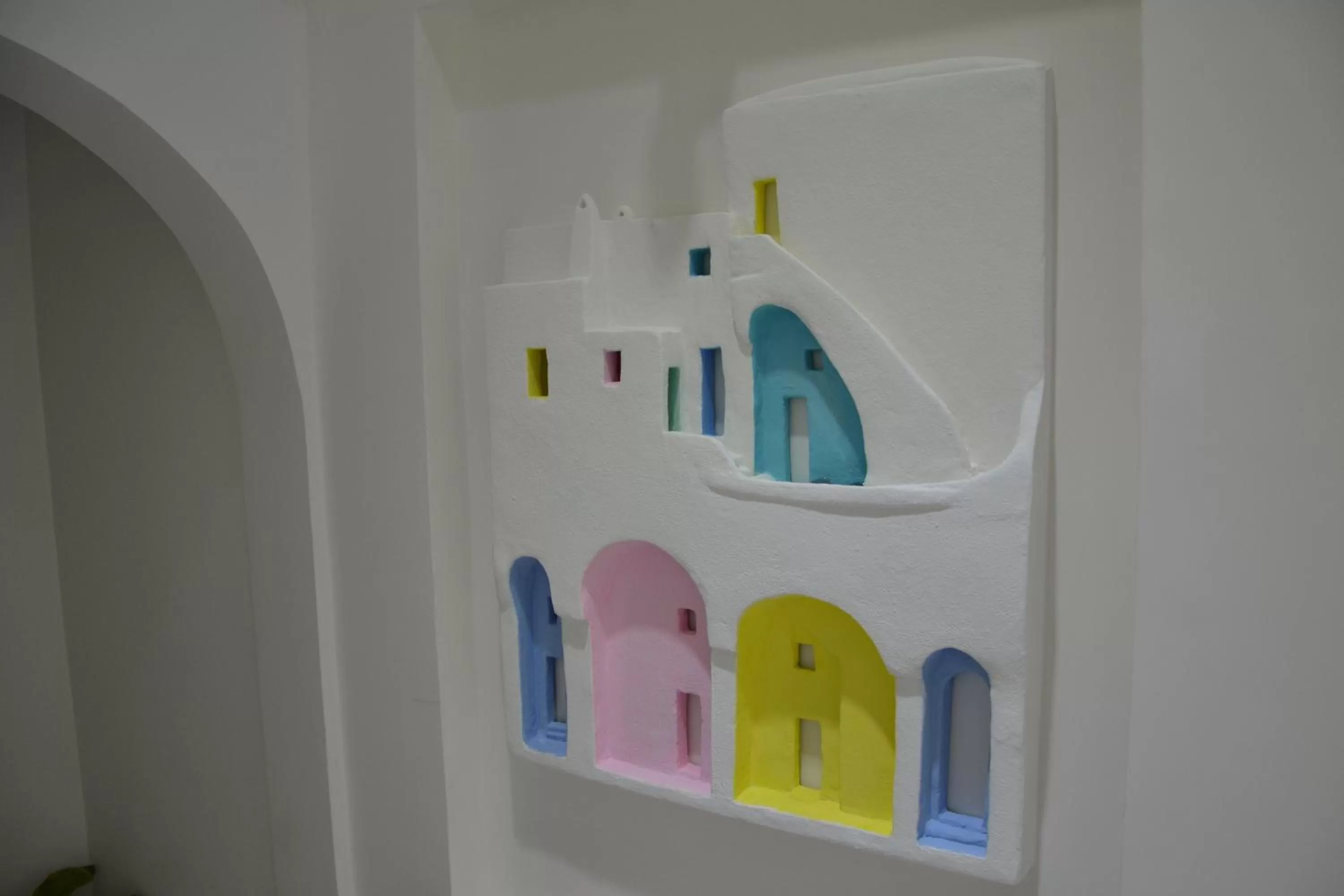 Decorative detail in Terra Murata Boutique b&b