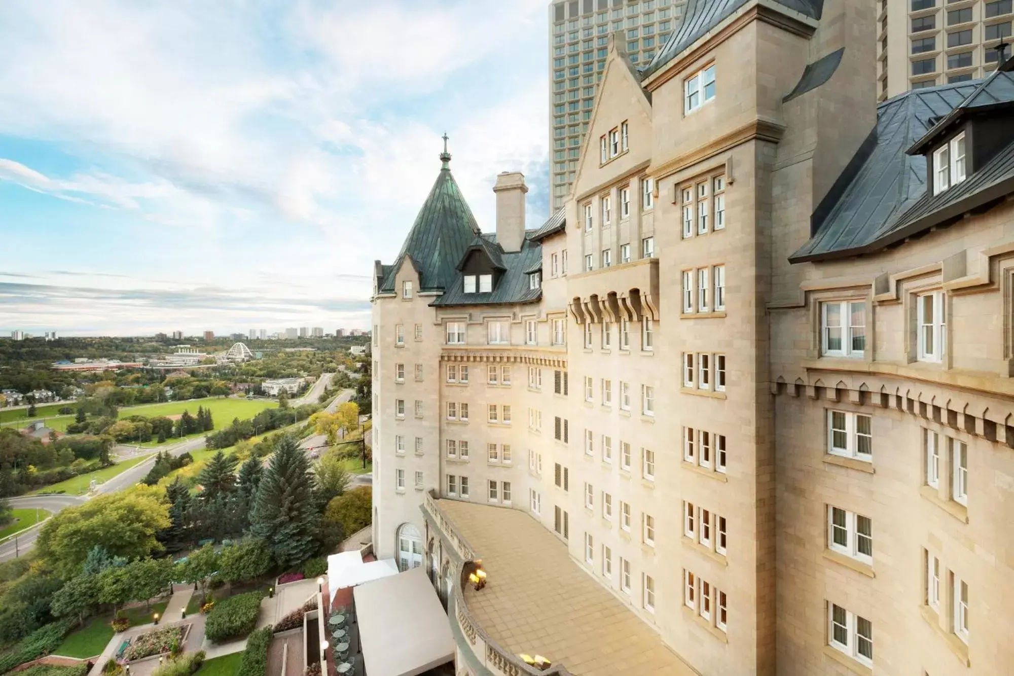 View (from property/room) in Fairmont Hotel Macdonald