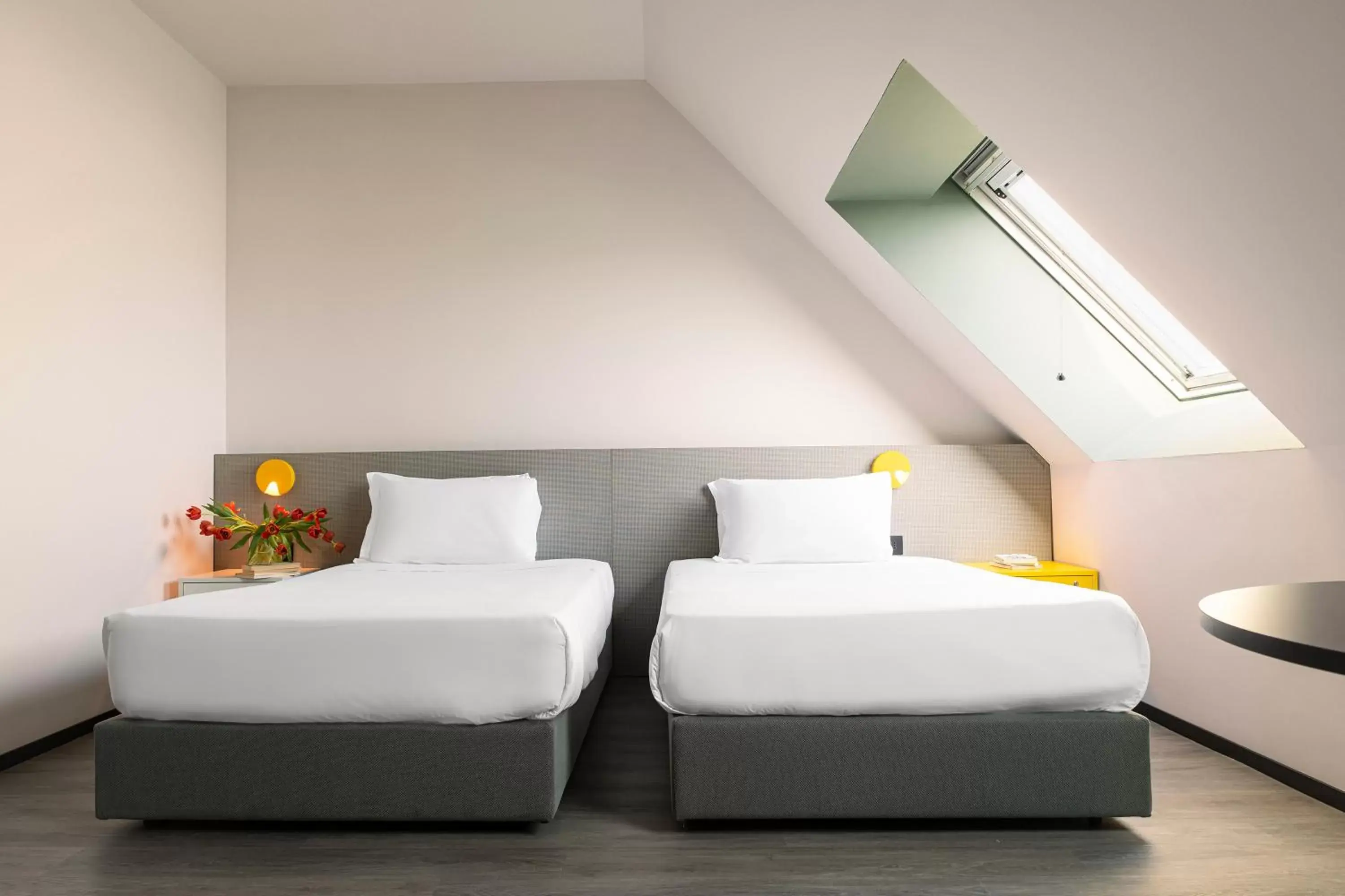 Bedroom, Bed in Quark Hotel Milano