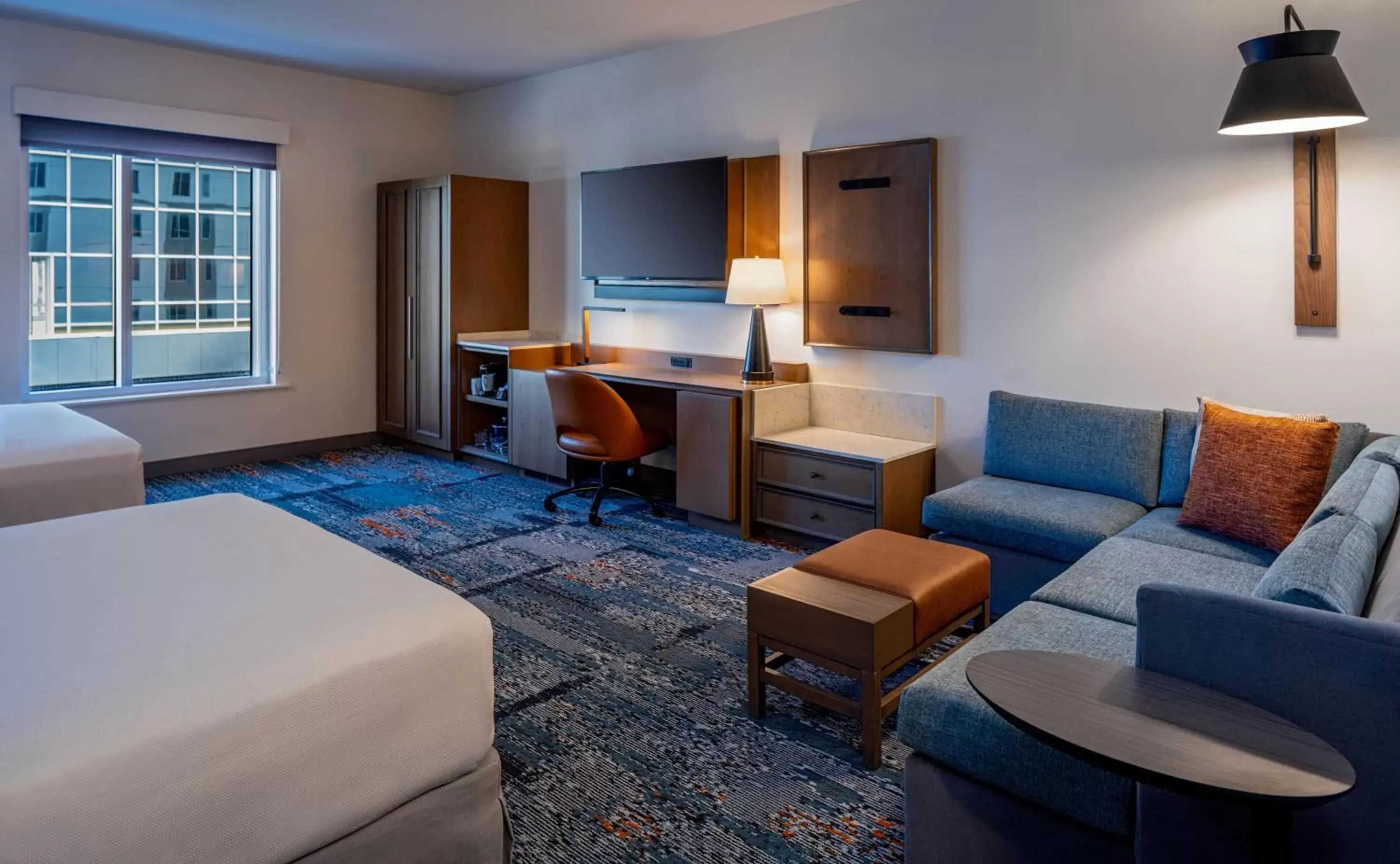 Queen Room with Two Queen Beds and Roll-In Shower - Disability Access in Hyatt Place Tampa Downtown