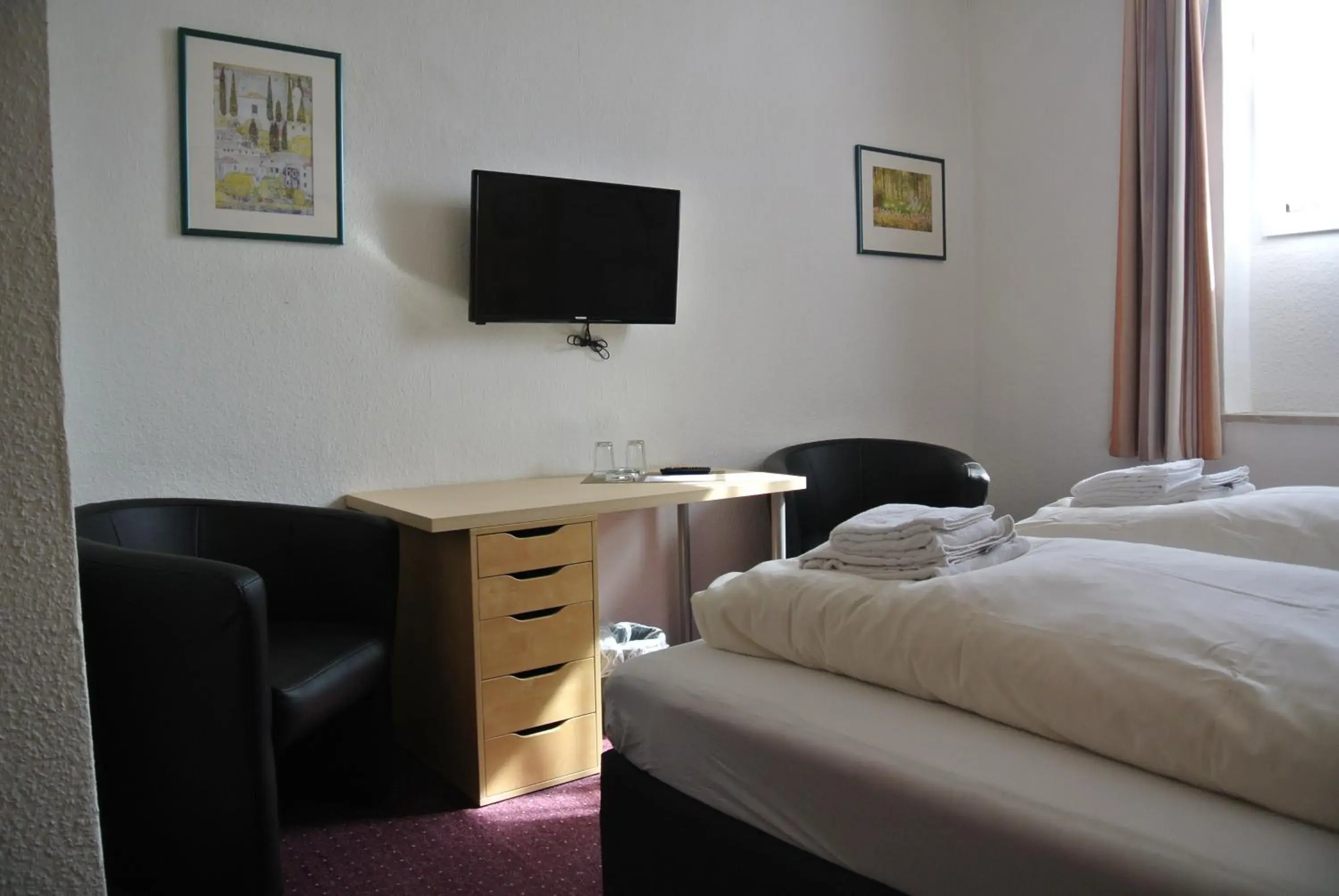 TV and multimedia, Bed in Hotel Am Kamin