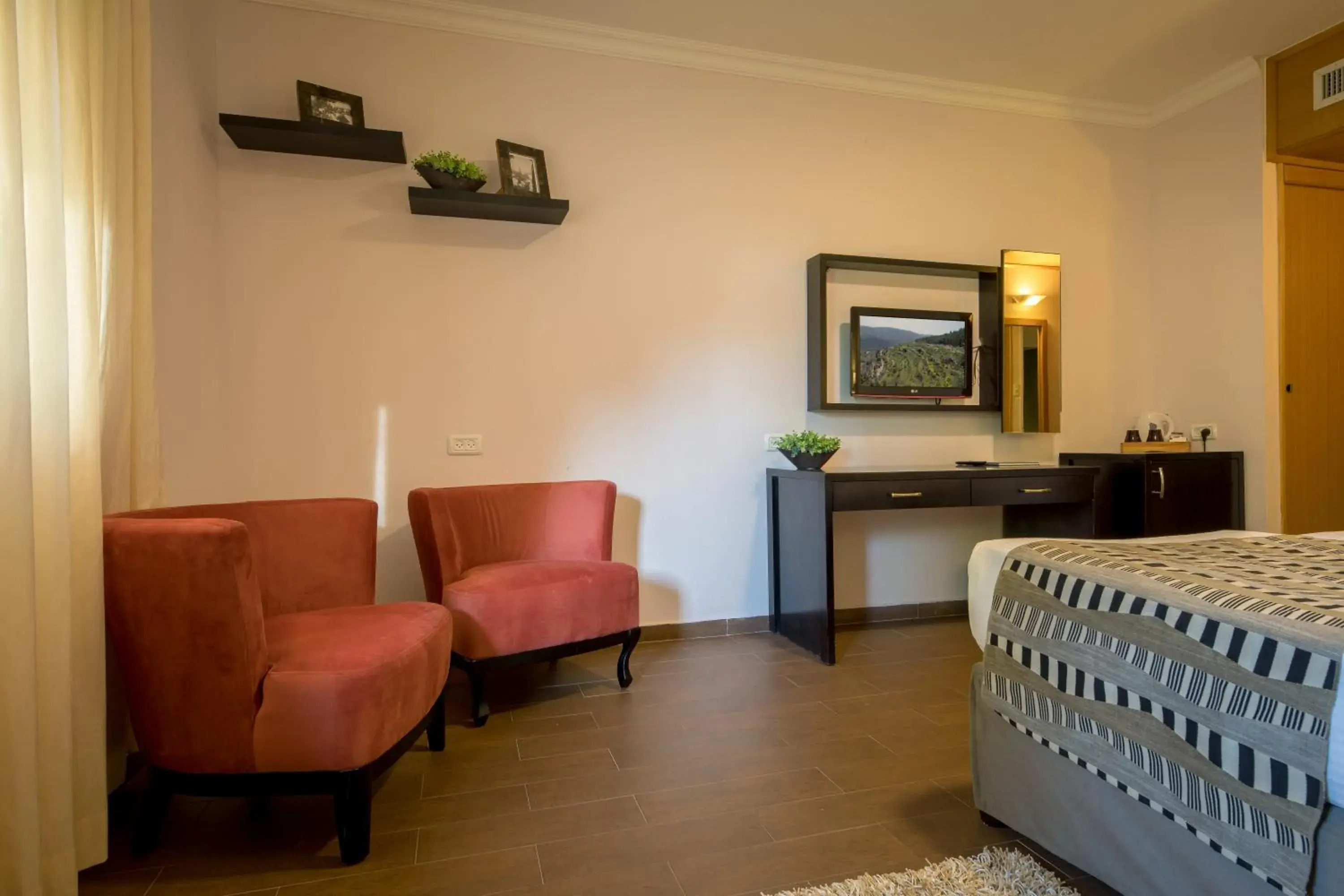 Bedroom, Seating Area in C Hotel Neve Ilan