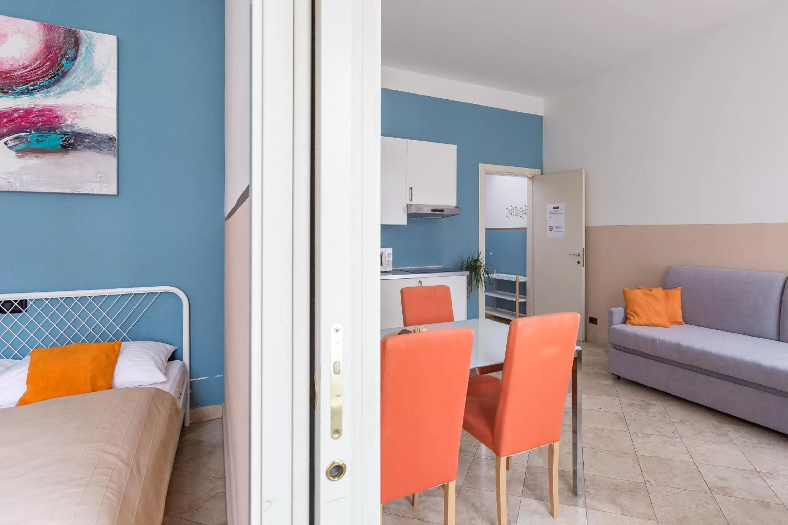 Living room, Seating Area in Legerova 33 Apartments