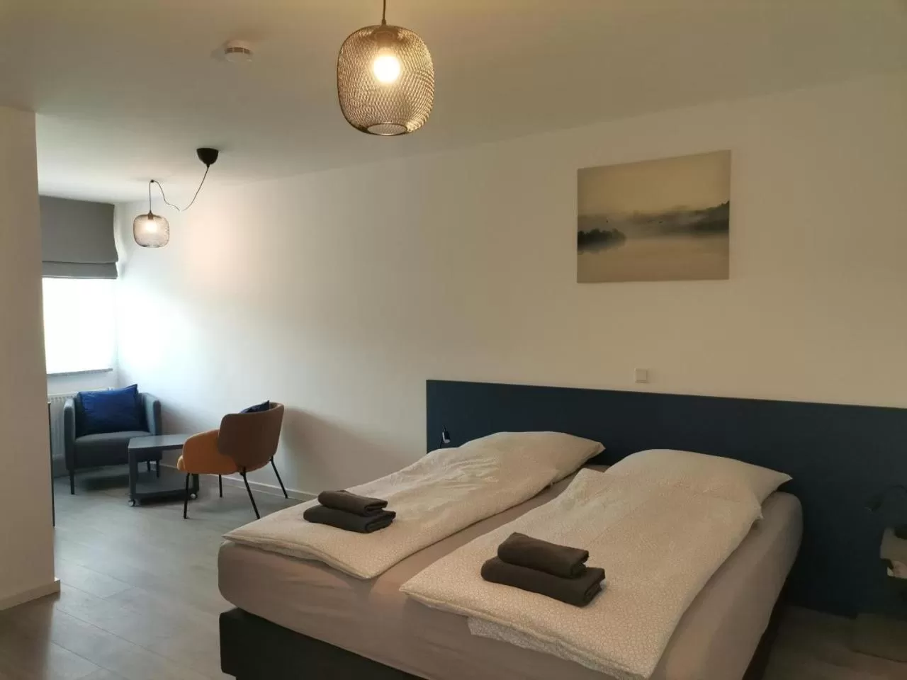 Bed in Hotel A24 bei Hamburg