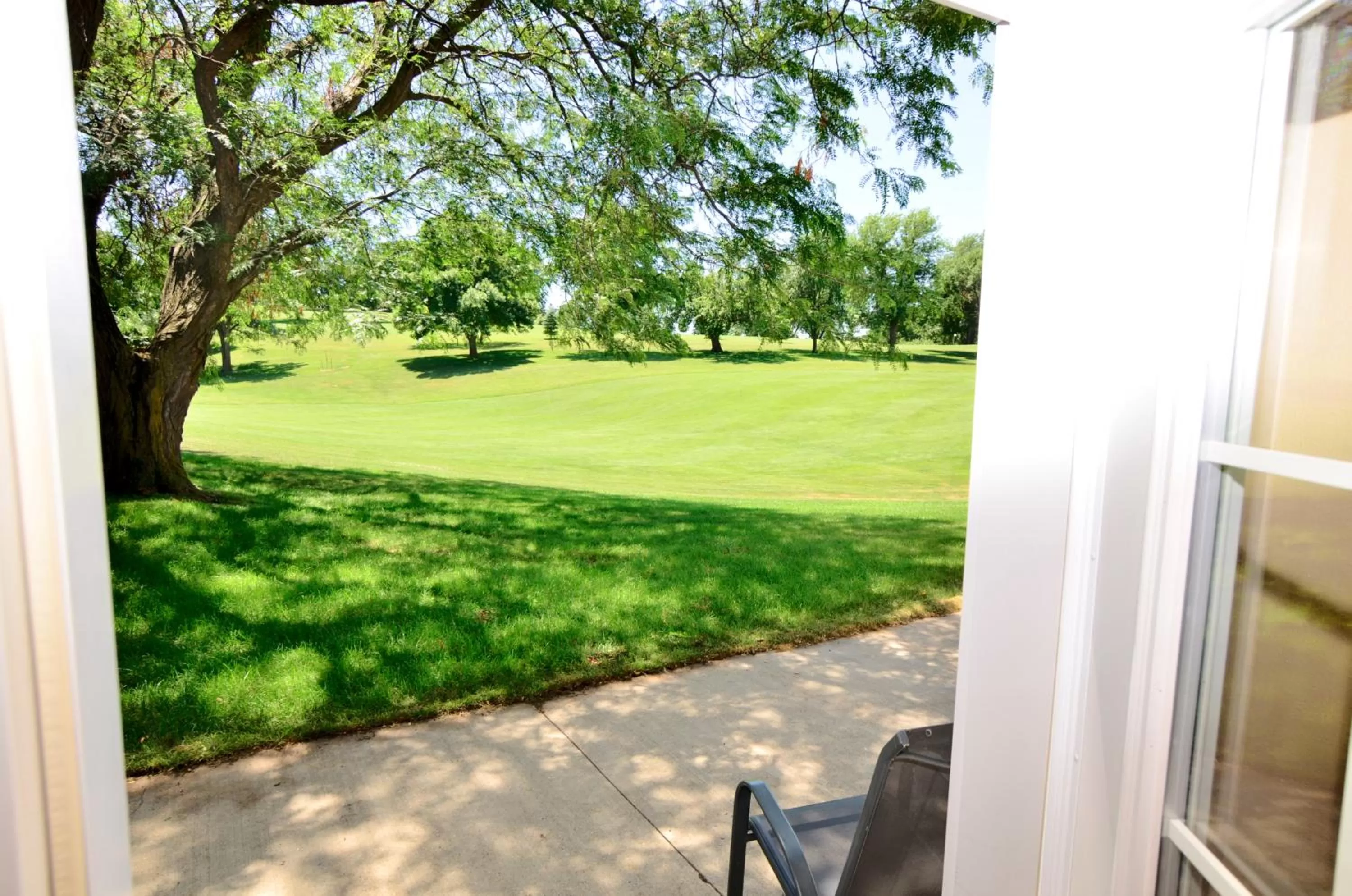 Balcony/Terrace in Cobblestone Inn & Suites - Denison | Majestic Hills