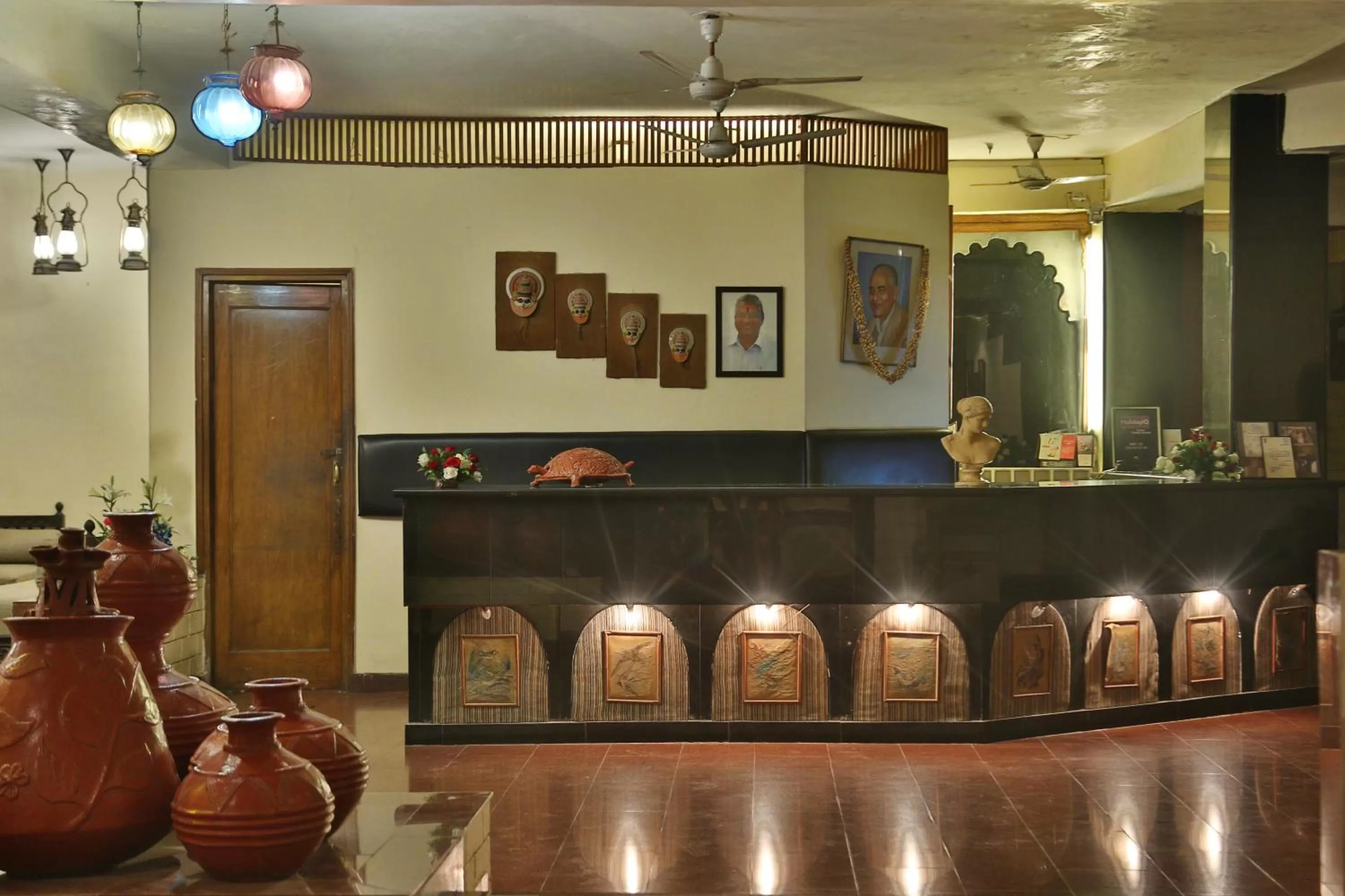 Facade/entrance in Jaisamand Island Resort