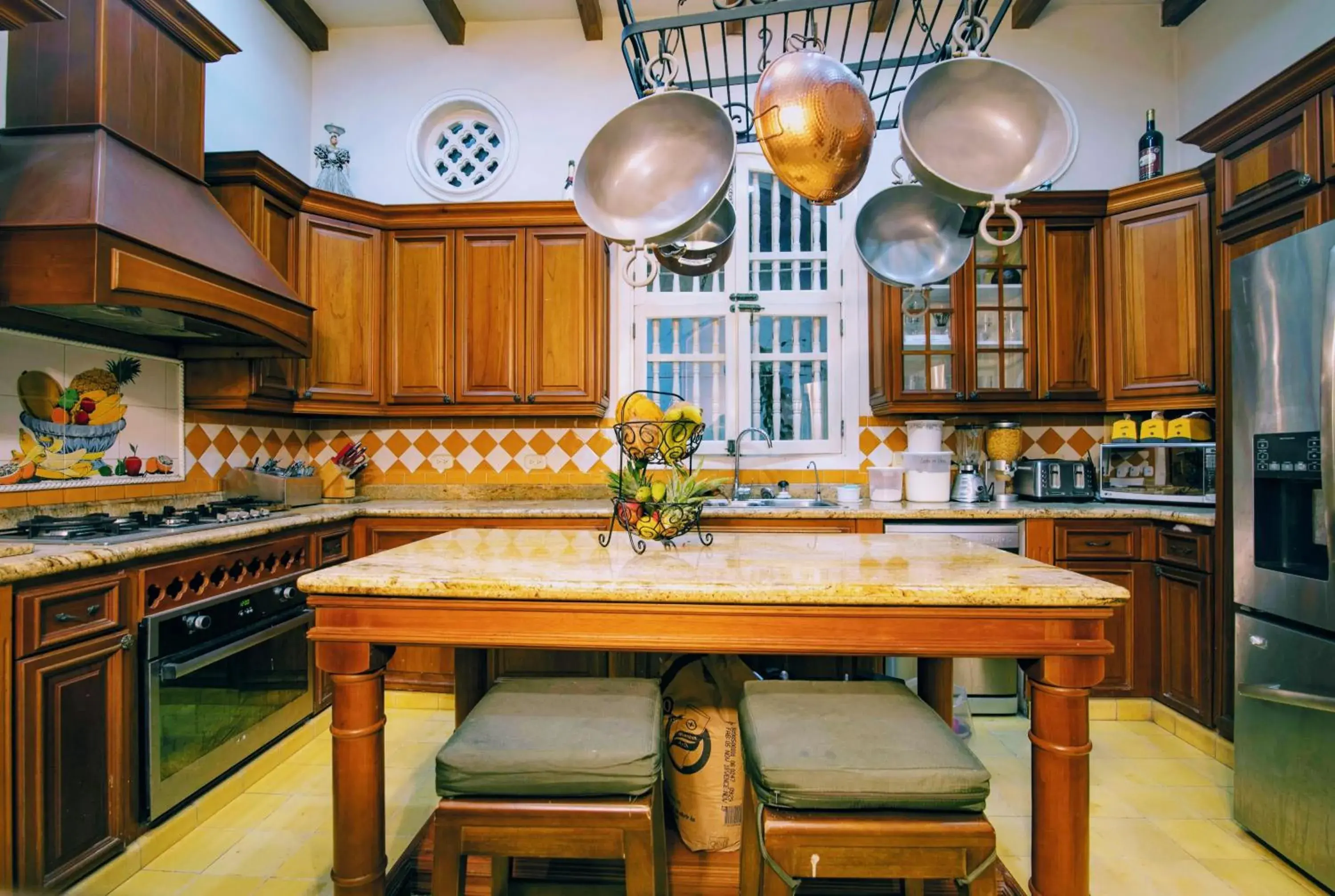 Kitchen or kitchenette in Hotel Boutique Castillo Ines Maria