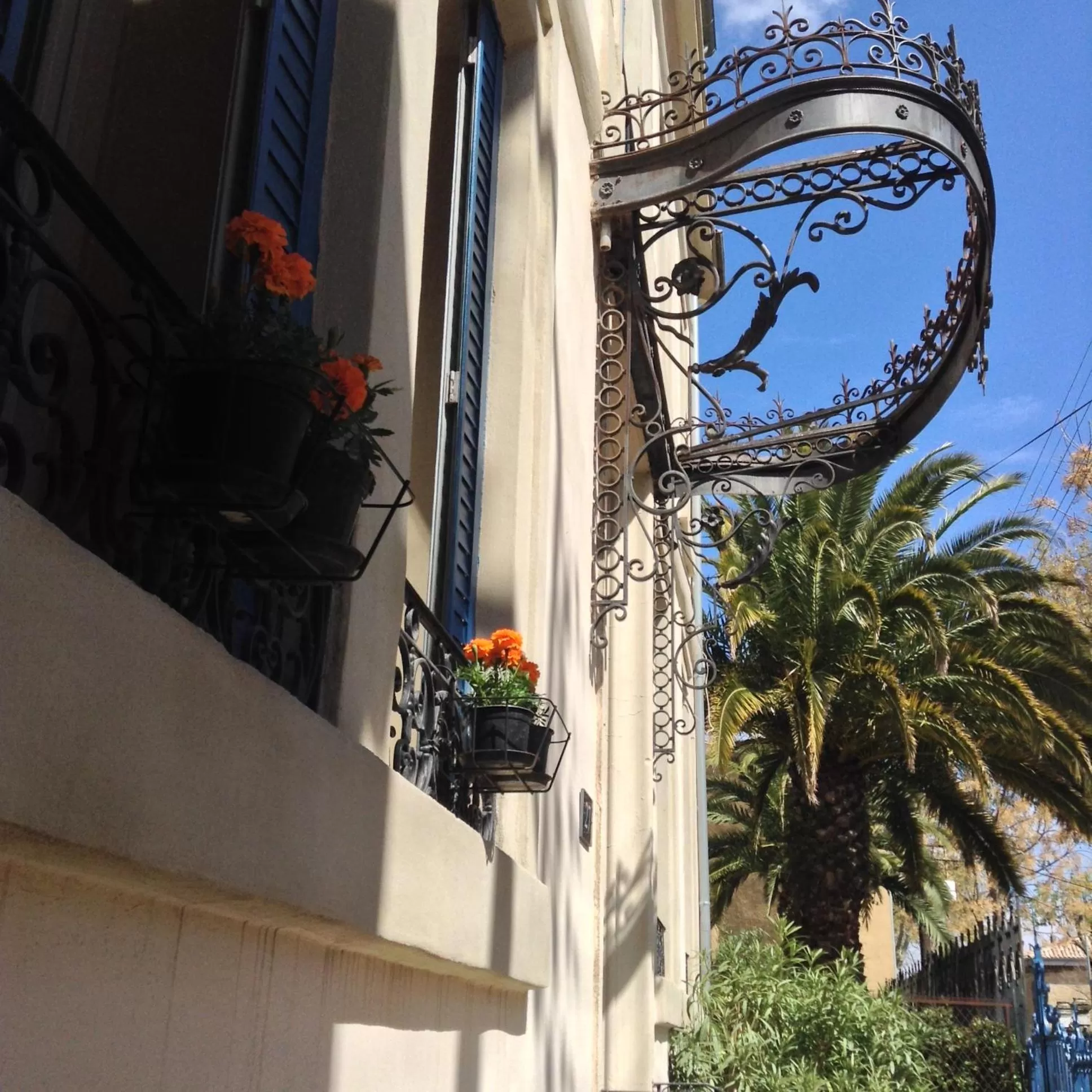 Decorative detail in La Villa Celine