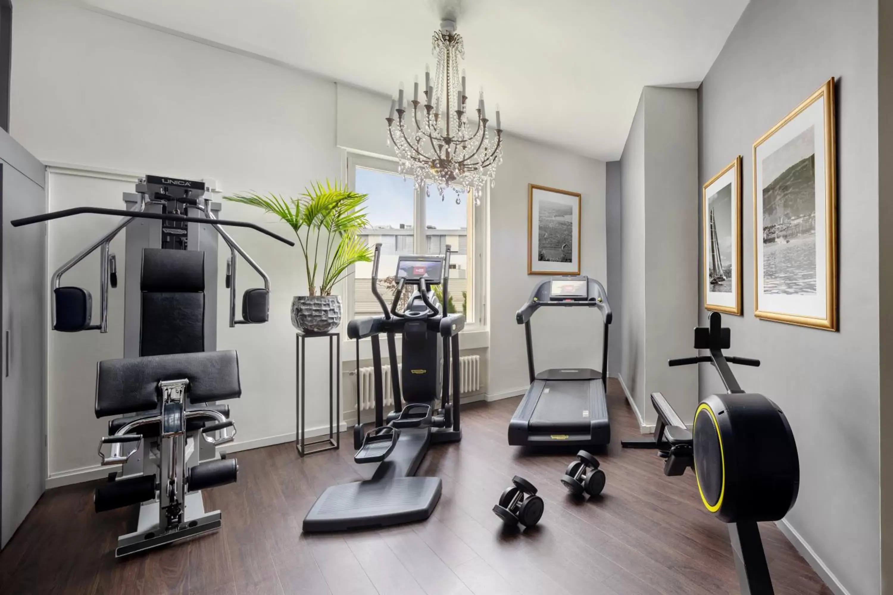 Fitness centre/facilities, Fitness Center/Facilities in Beau-Rivage Genève