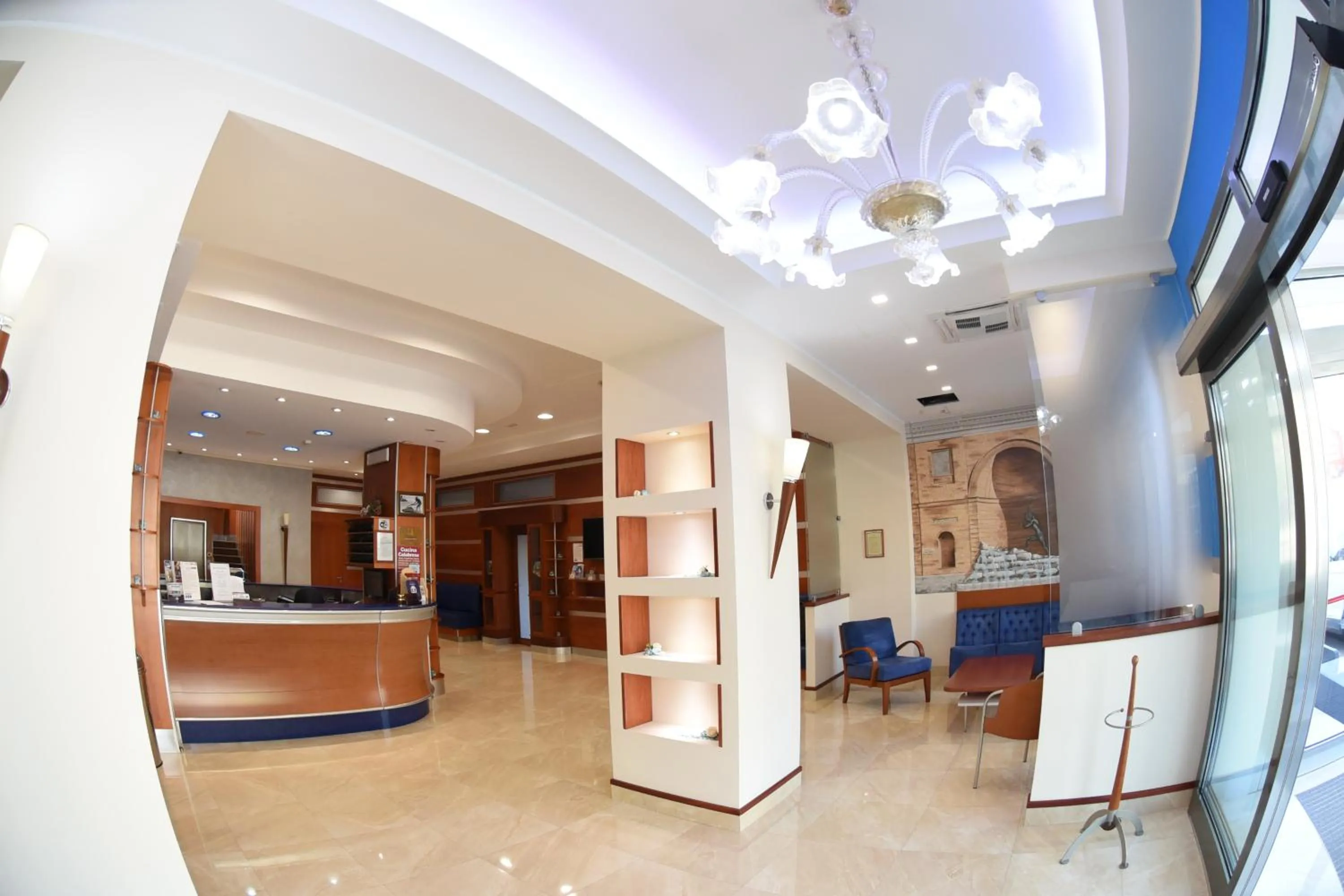 Lobby or reception in Hotel Niagara