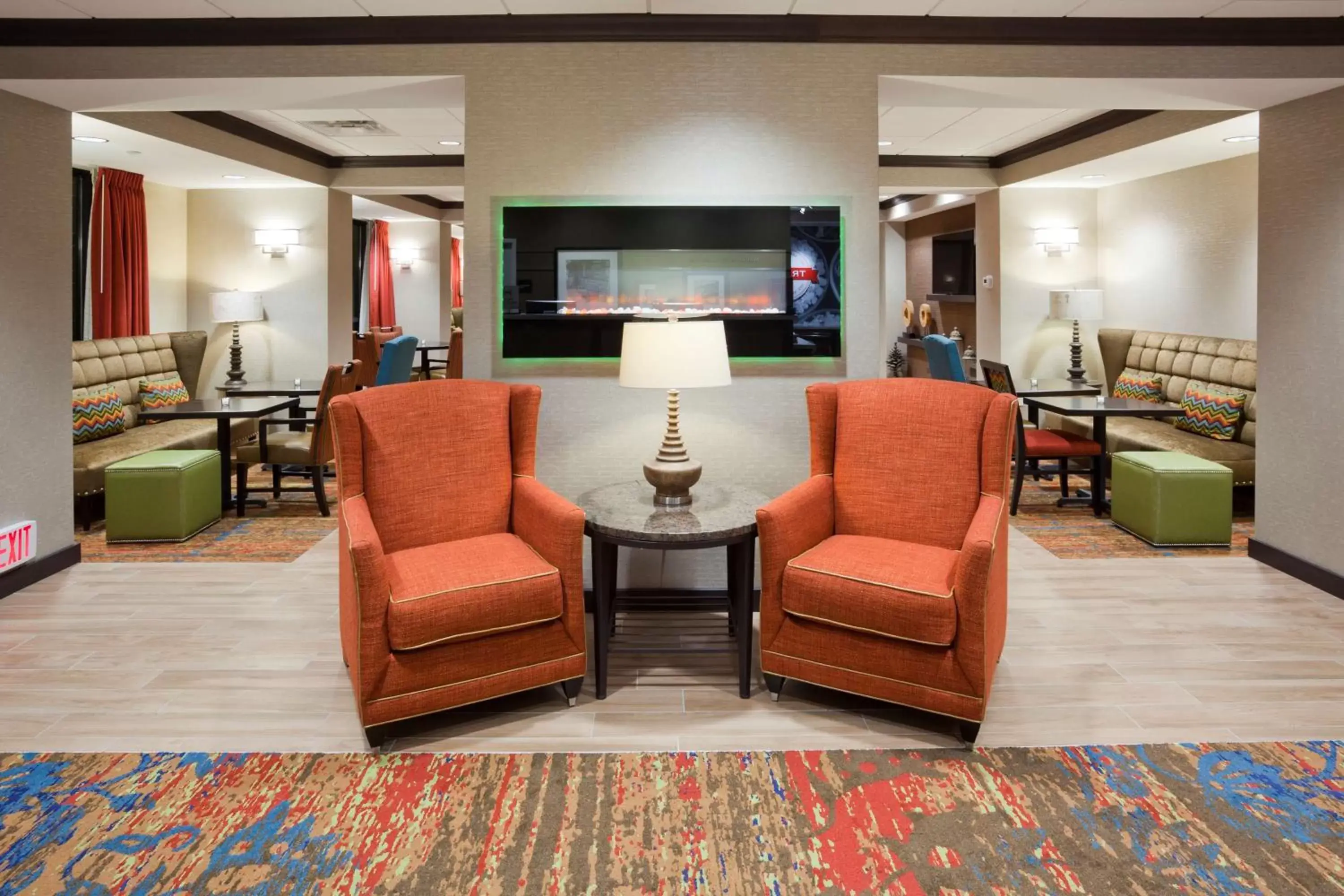 Lobby or reception, Lobby/Reception in Hampton Inn Minneapolis-Roseville,MN