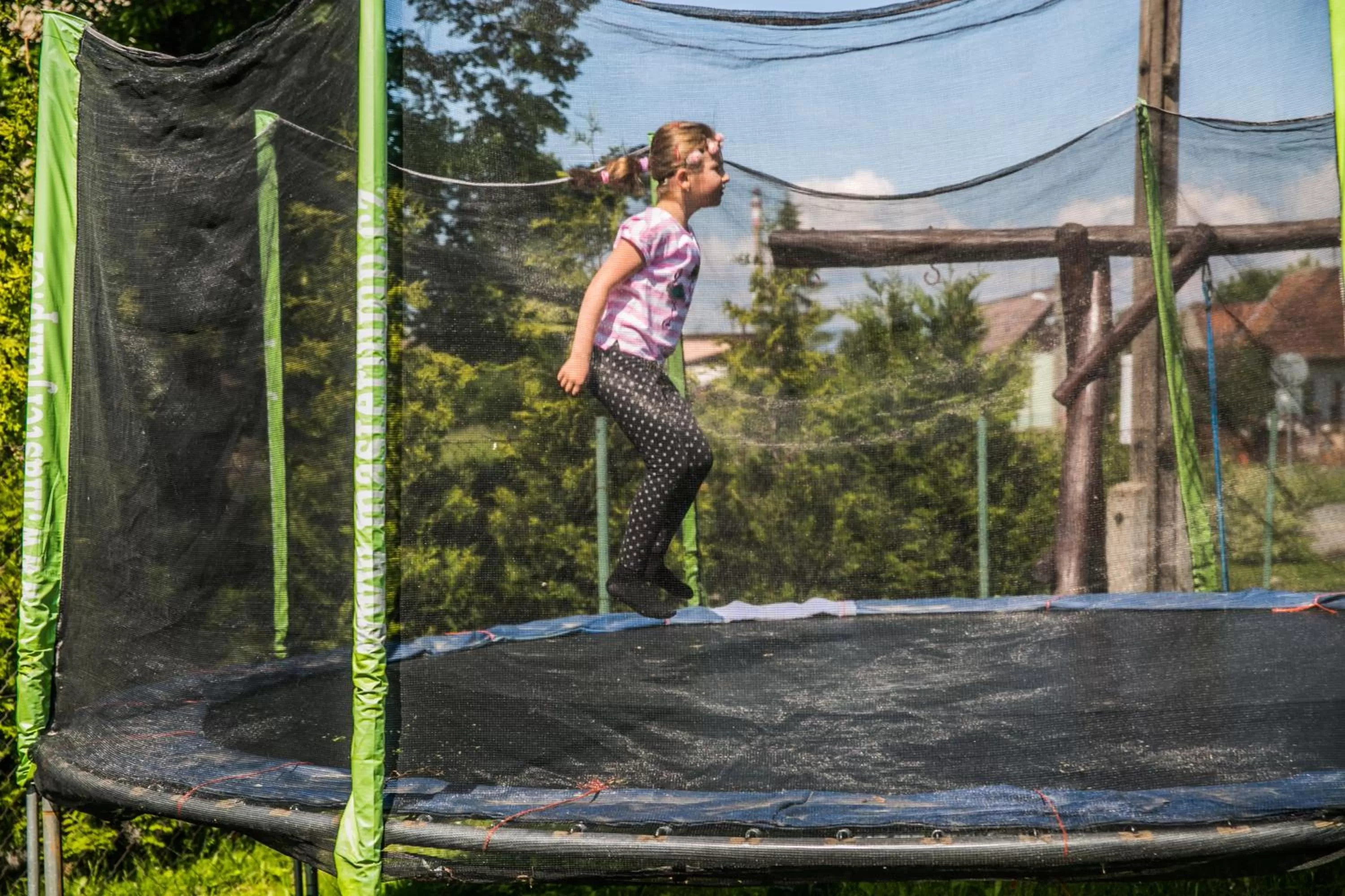 Children play ground in Penzion Fako