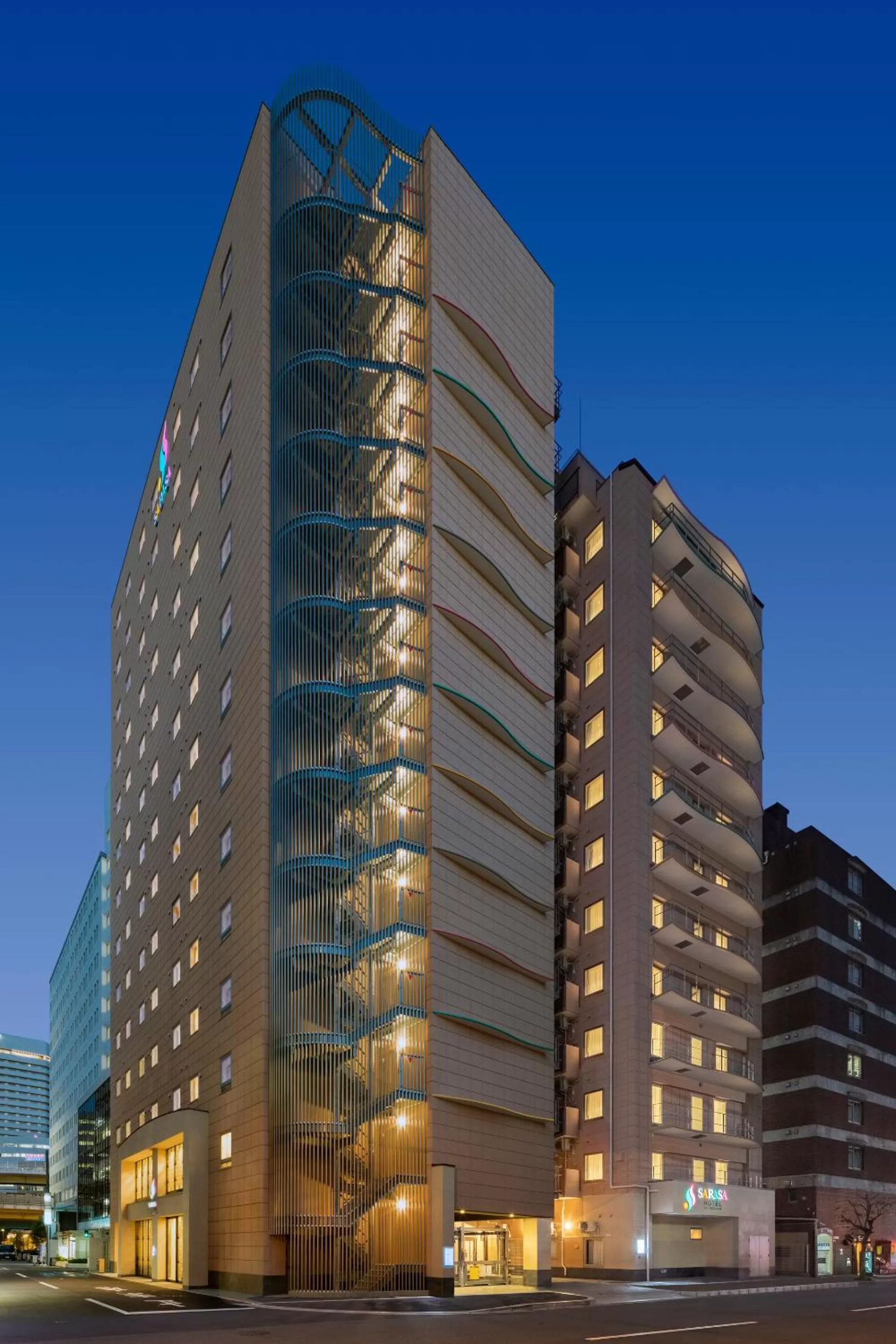 Property building in SARASA HOTEL Shin-Osaka
