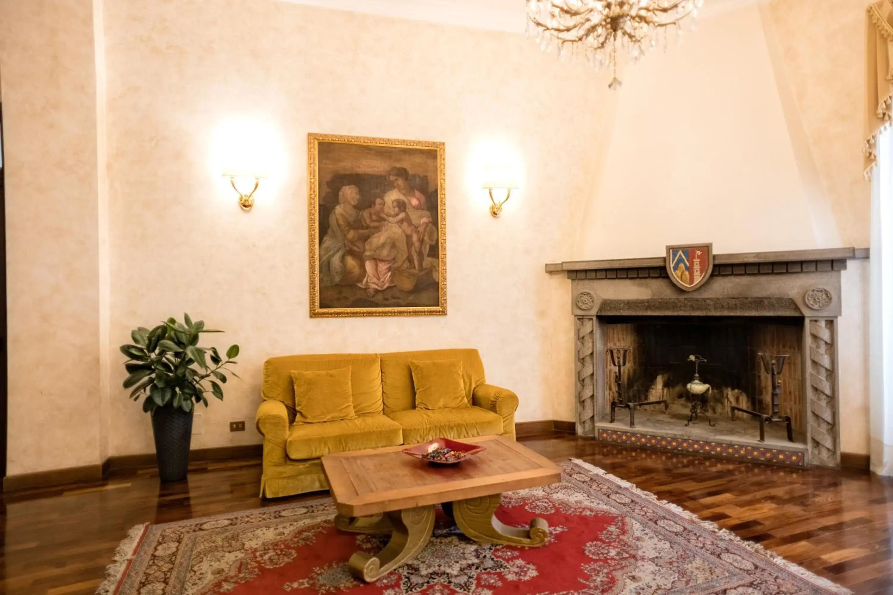 Lobby or reception, Seating Area in Grand Hotel Italia