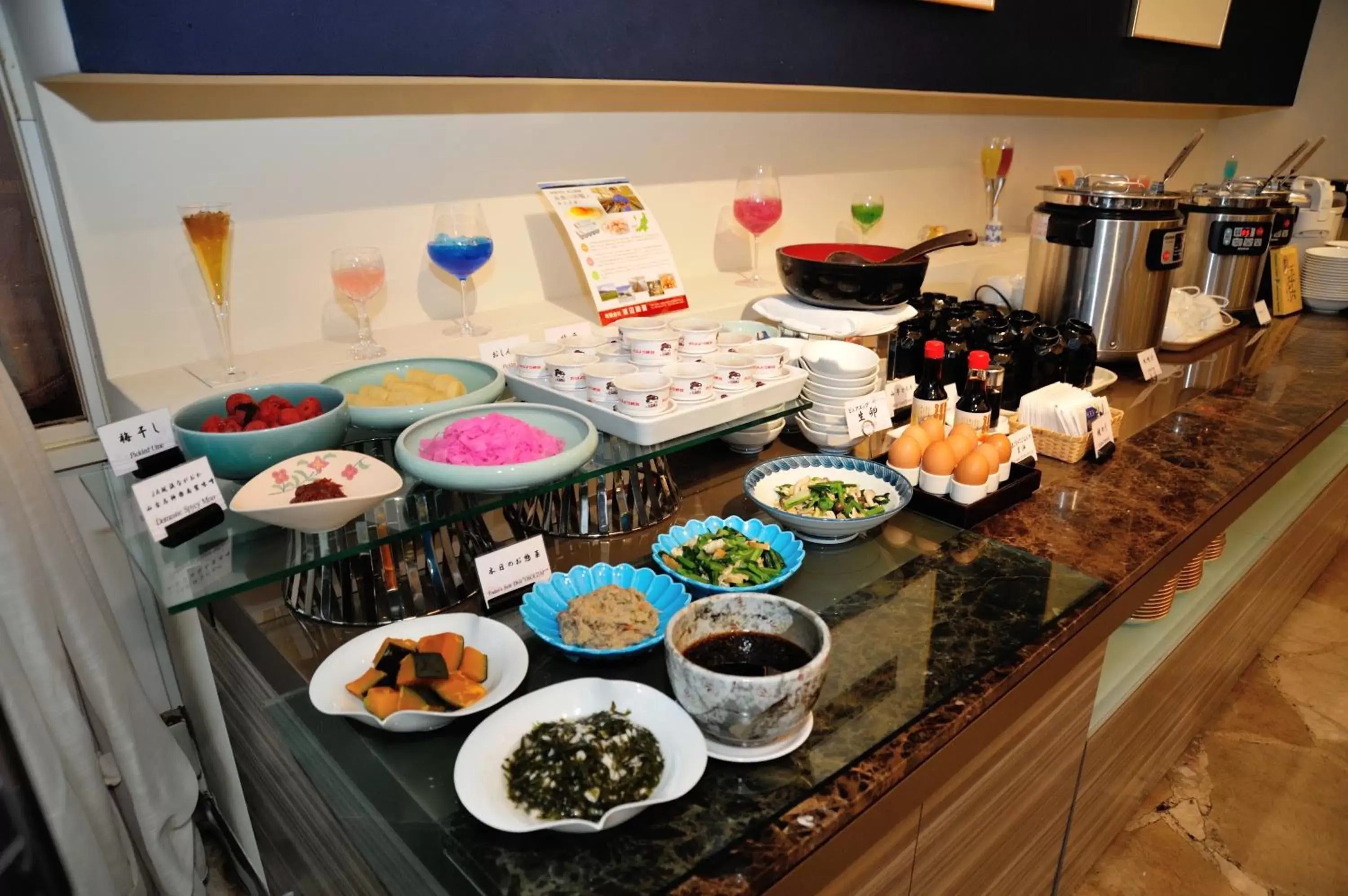Buffet breakfast in Hotel New Otani Nagaoka